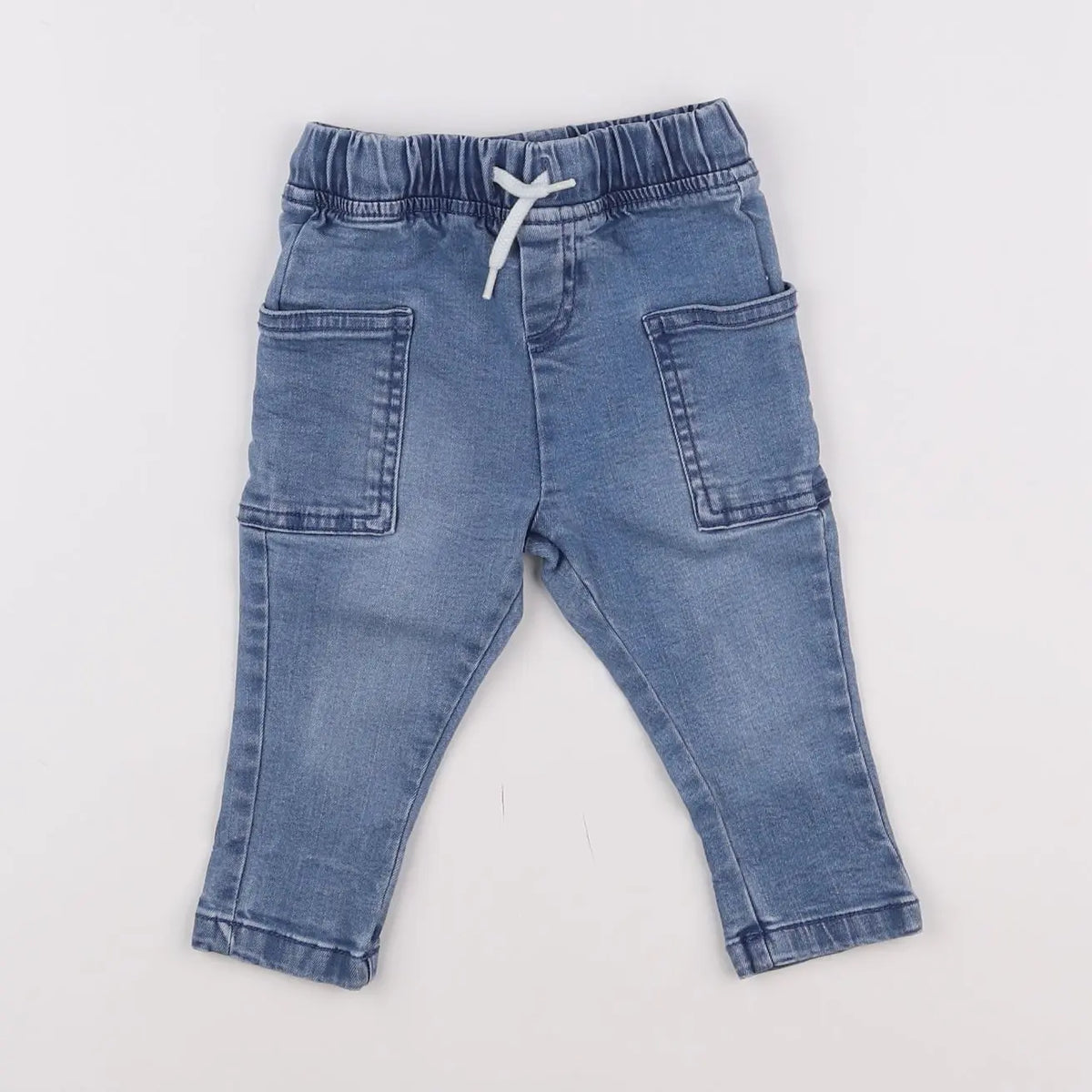 Vertbaudet - jean bleu - 9 mois