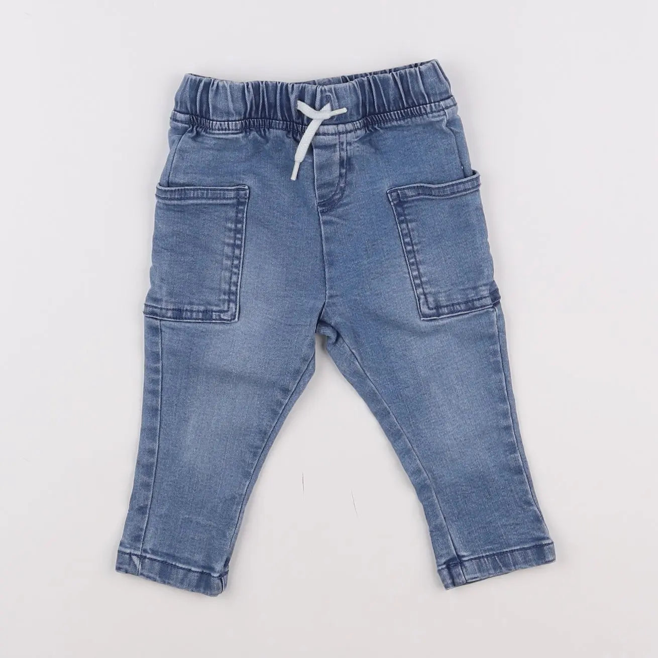 Vertbaudet - jean bleu - 9 mois