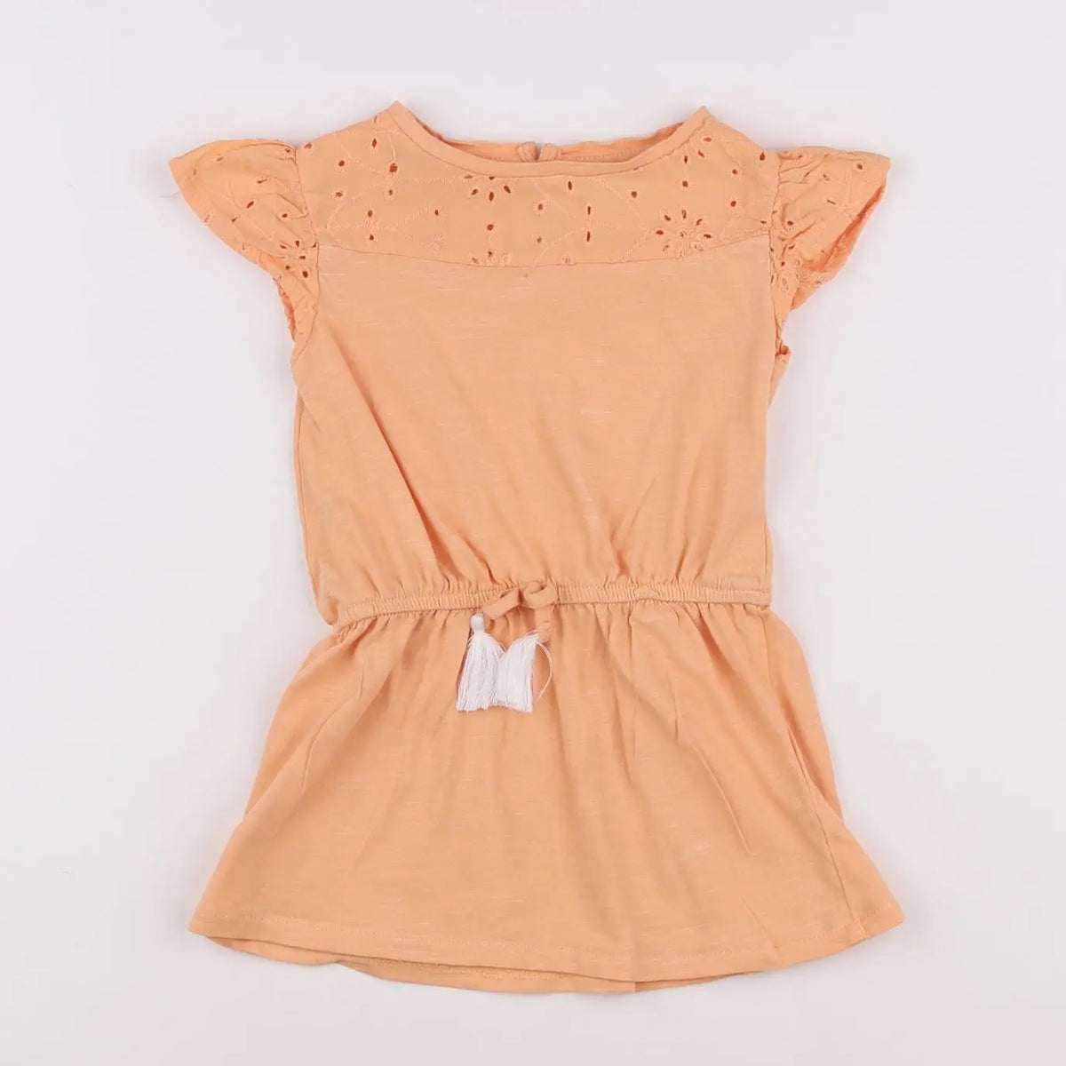 Vertbaudet - robe orange - 2 ans