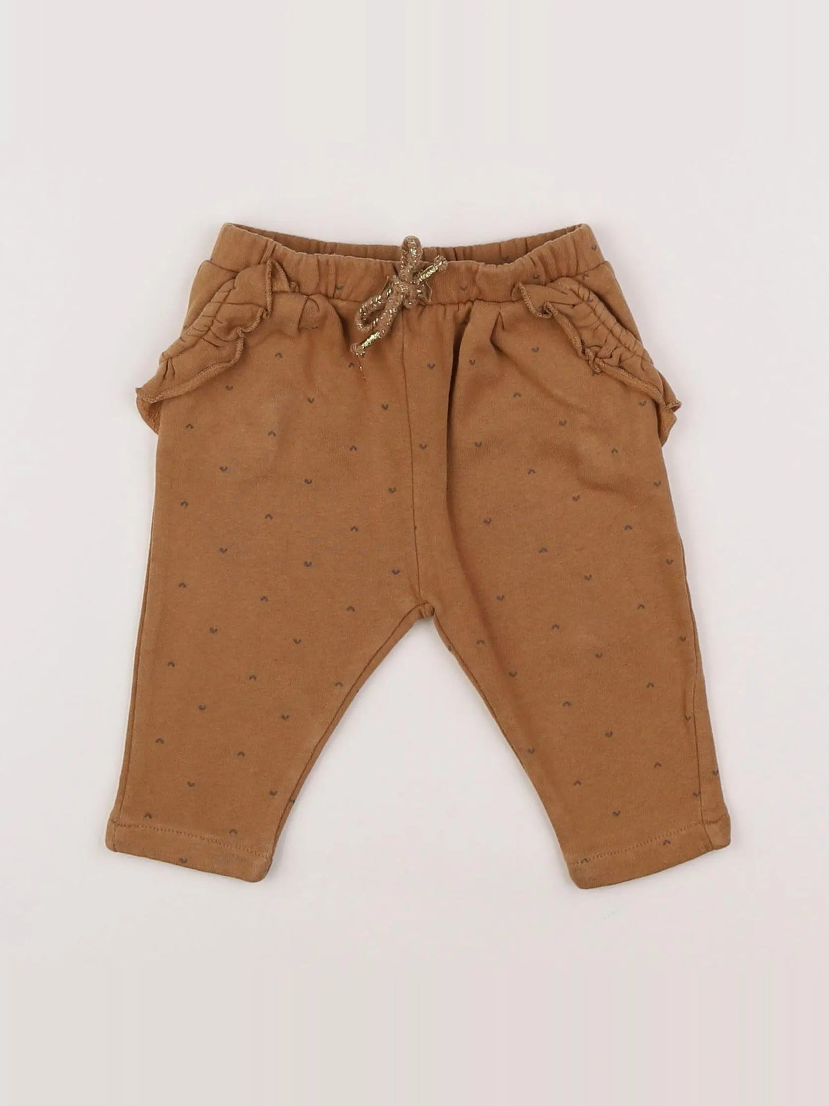 Vertbaudet - jogging marron - 6 mois