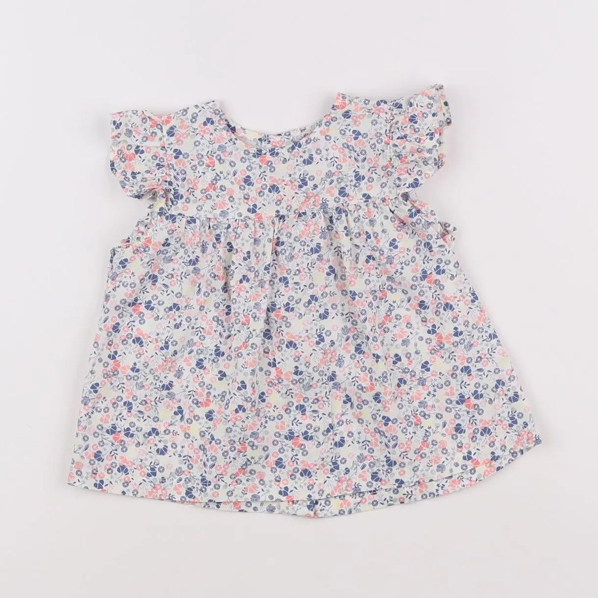 Vertbaudet - blouse multicolore - 12 mois