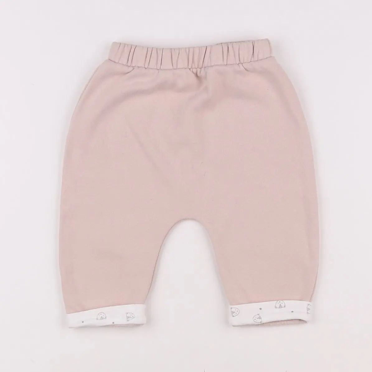 Vertbaudet - pantalon rose - 6 mois
