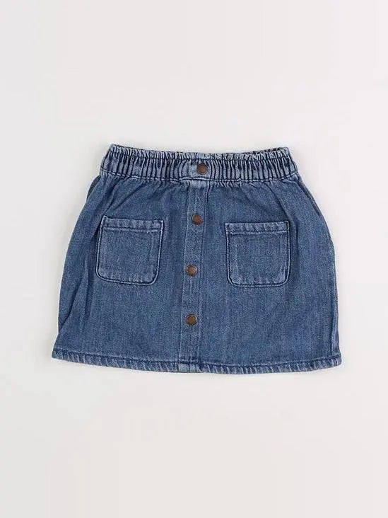 Vertbaudet - jupe bleu - 2 ans