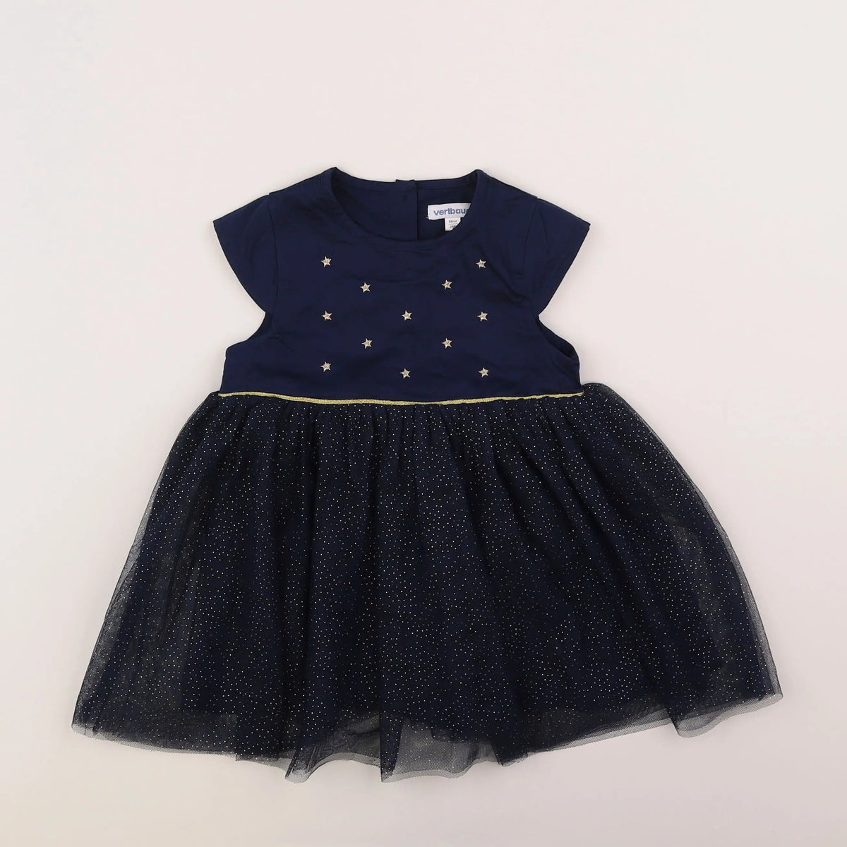 Vertbaudet - robe bleu - 2 ans
