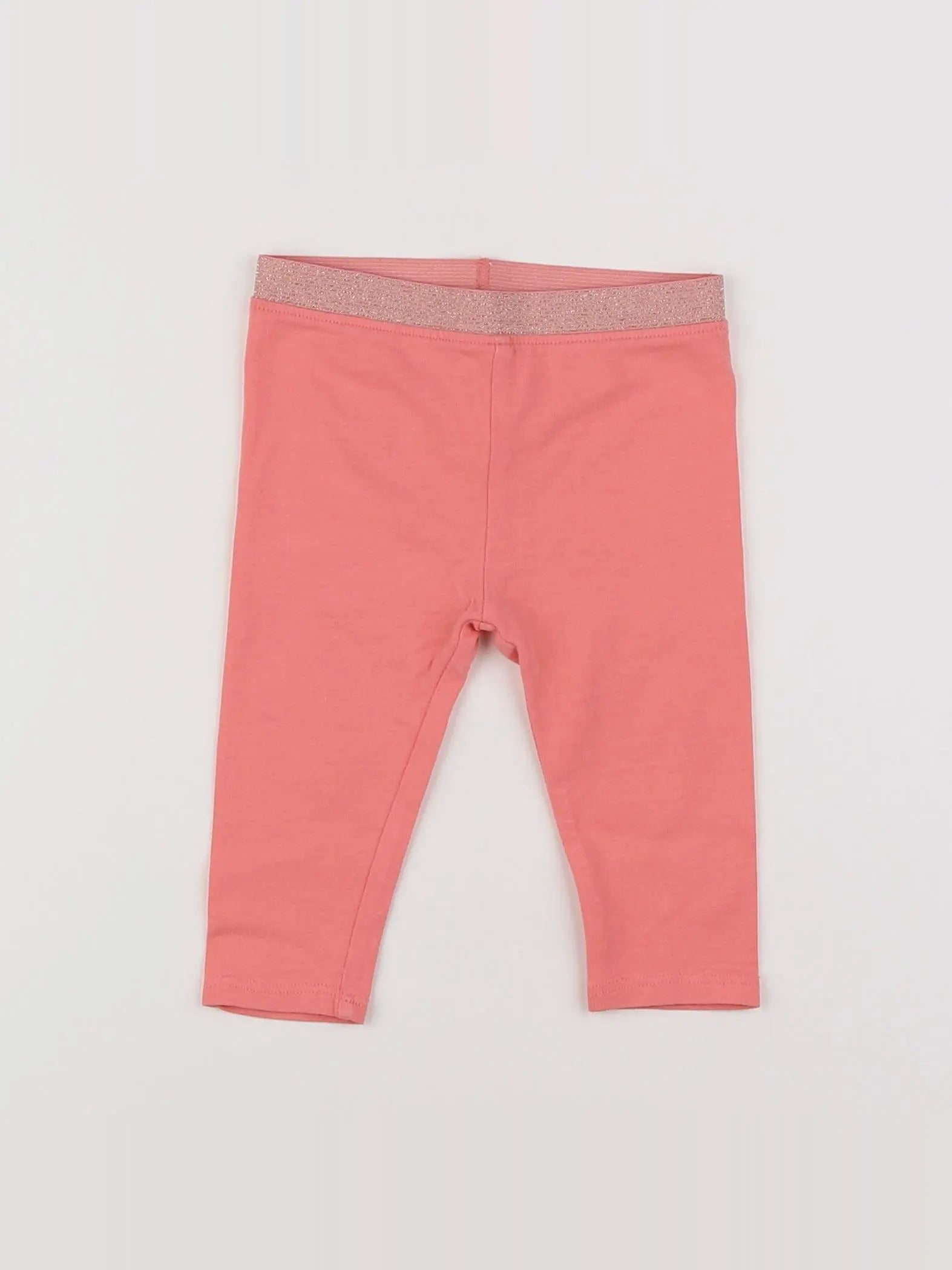 Vertbaudet - legging rose - 9 mois