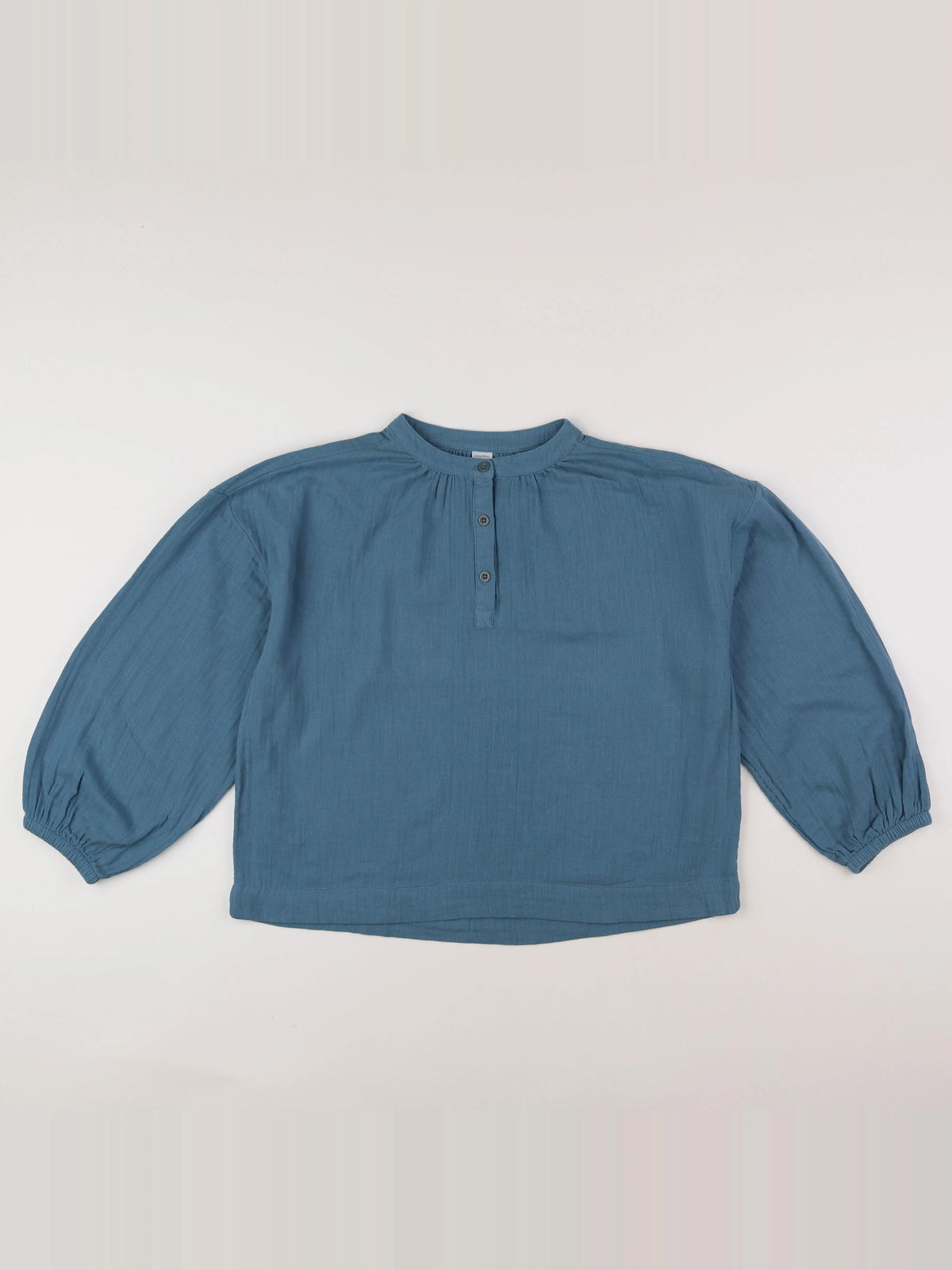 Petit Bateau - blouse bleu - 12 ans