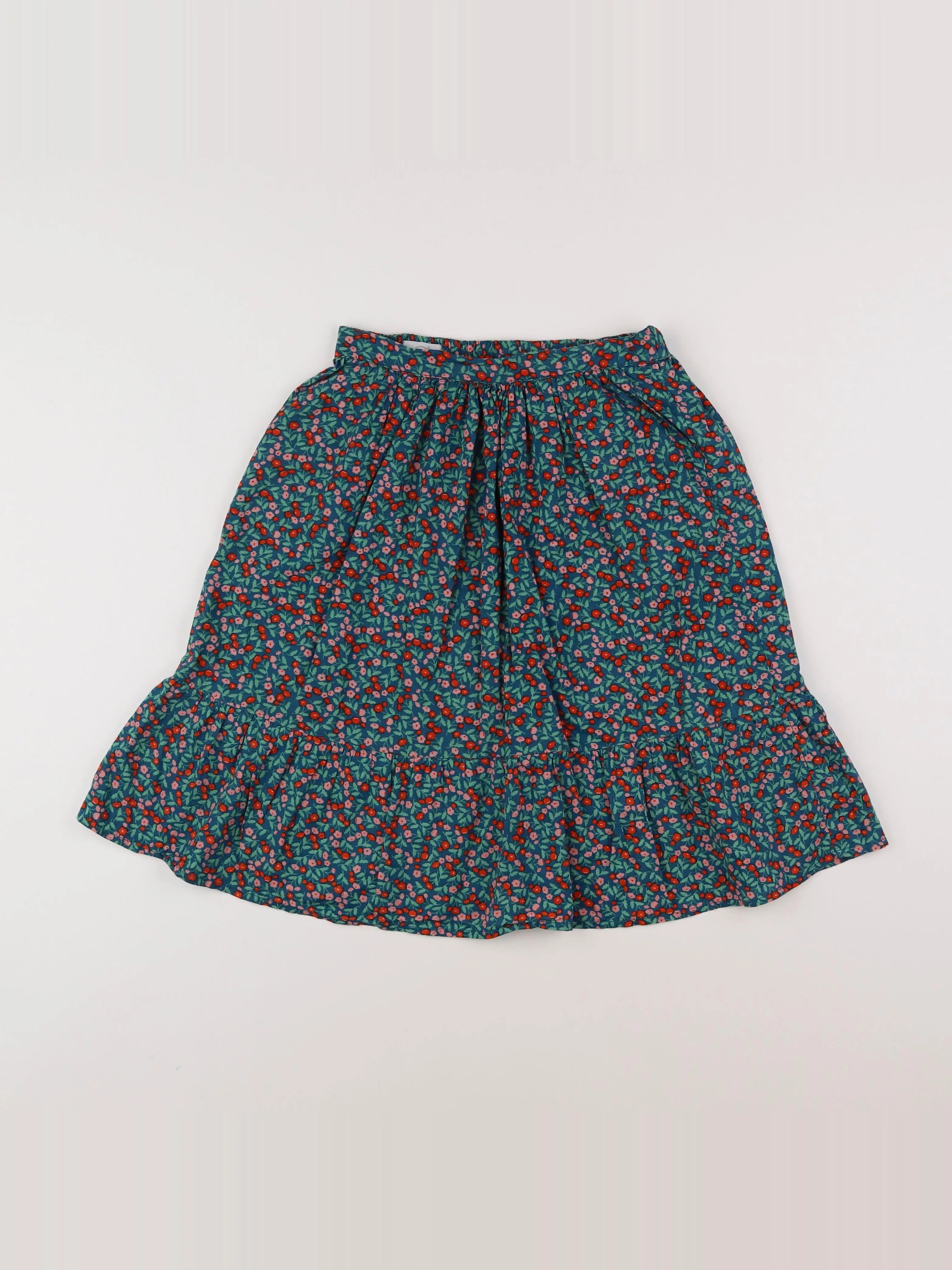 Vertbaudet - jupe multicolore - 7 ans