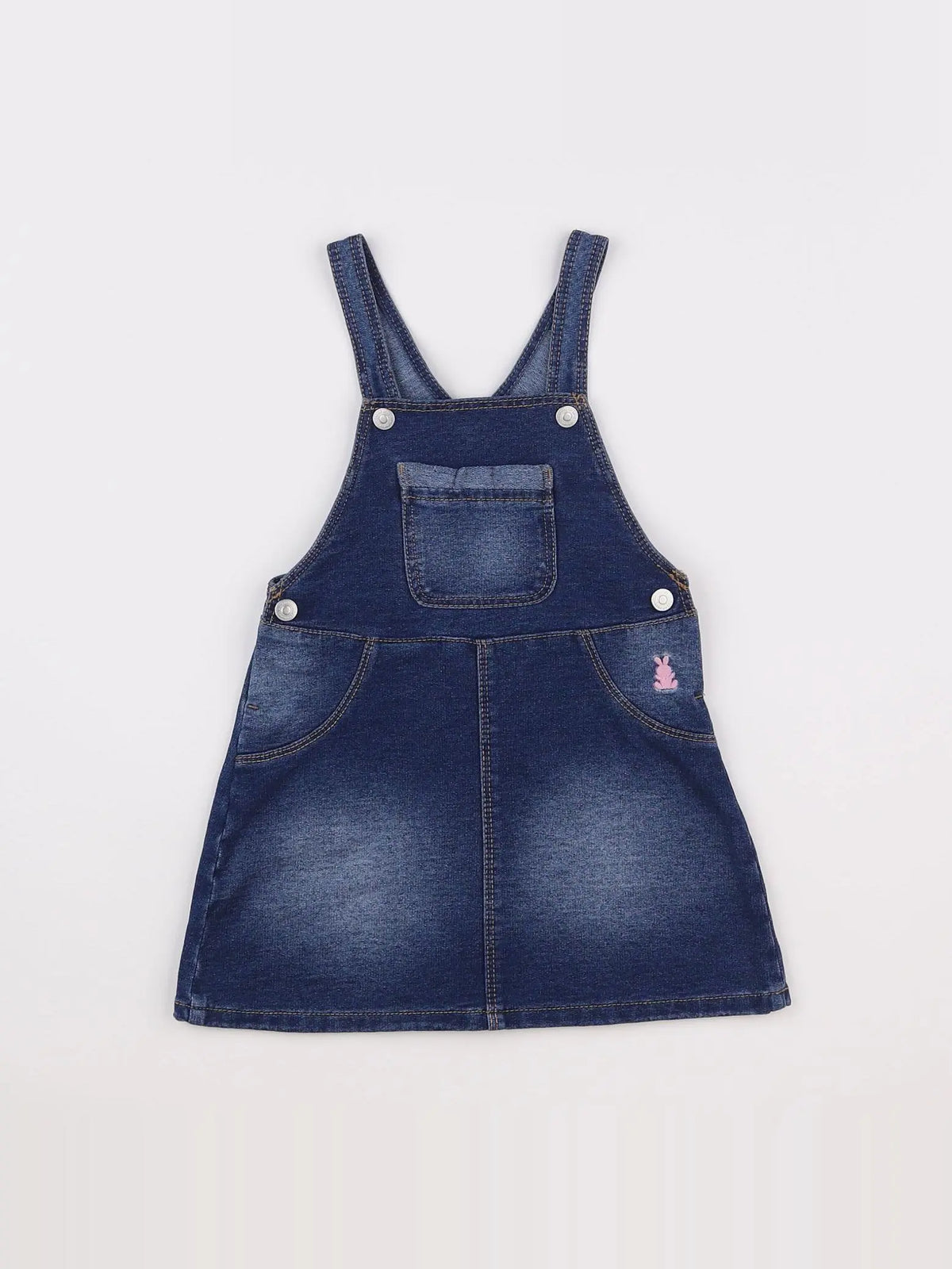 Benetton - robe bleu - 18 mois à 2 ans