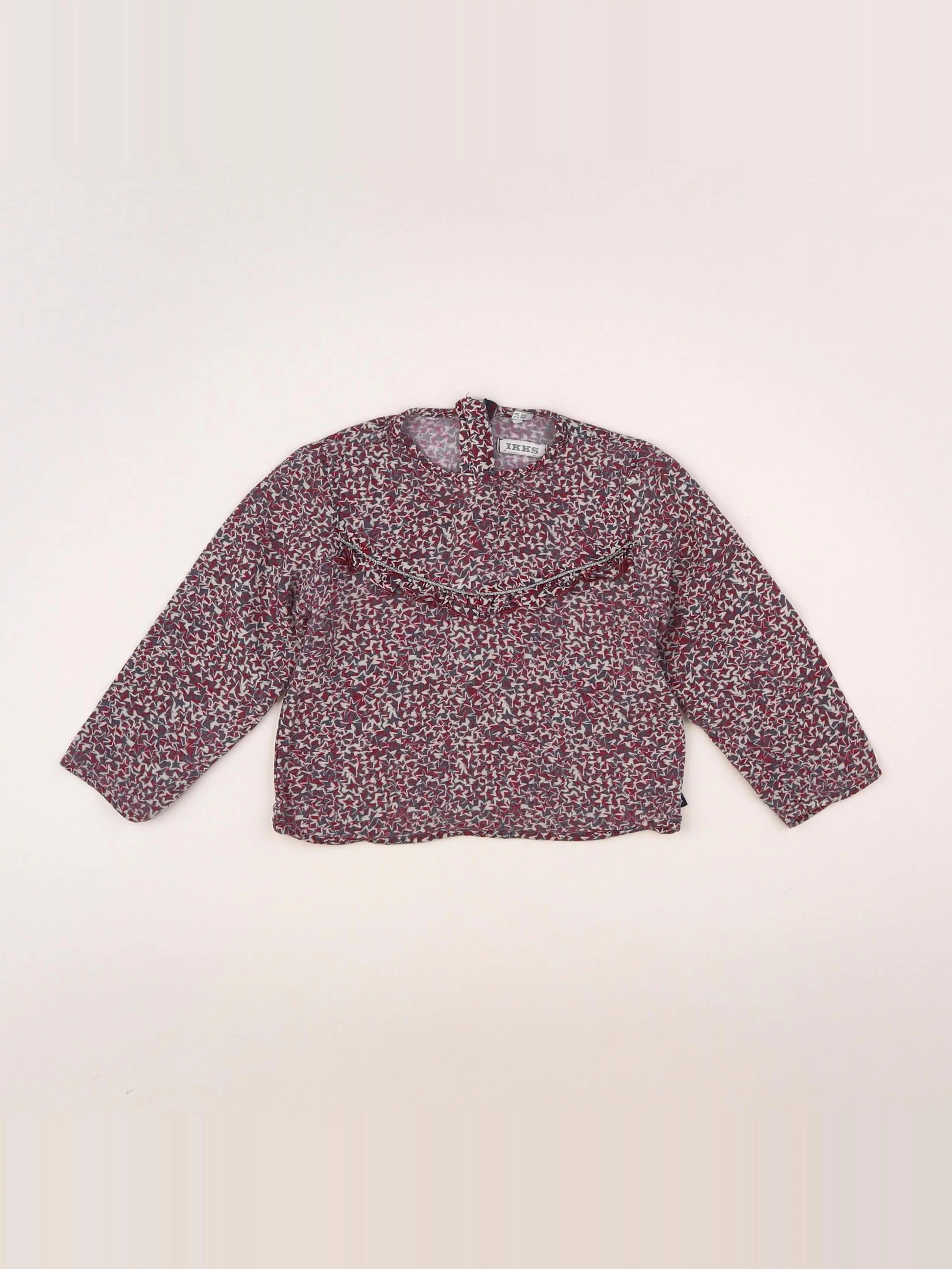 IKKS - blouse gris - 2 ans