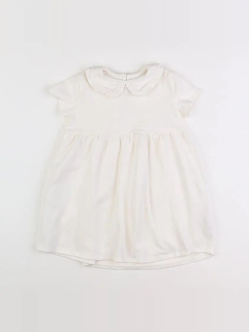 Vertbaudet - robe beige - 5 ans