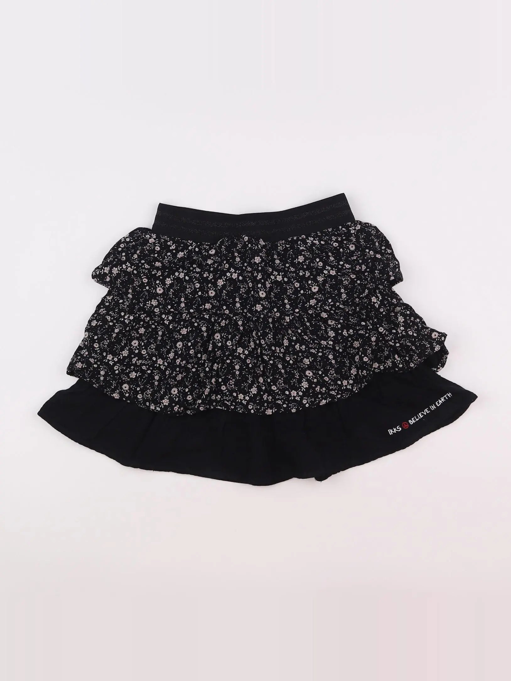 IKKS - jupe noir - 8 ans