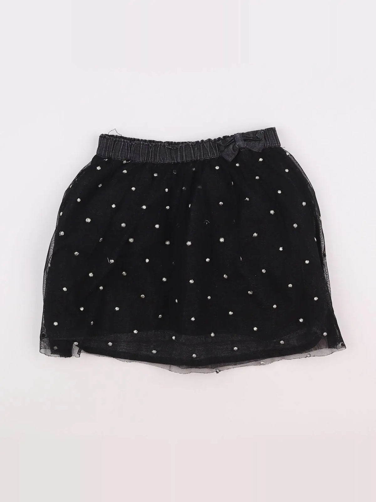 IKKS - jupe noir, argent - 8 ans