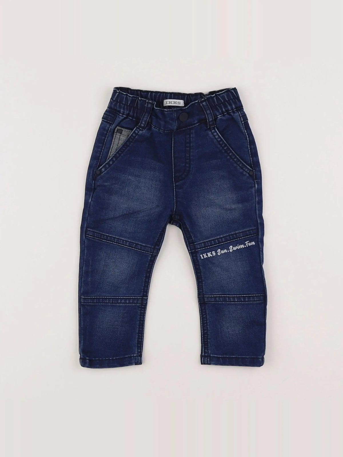 IKKS - jean bleu - 12 mois