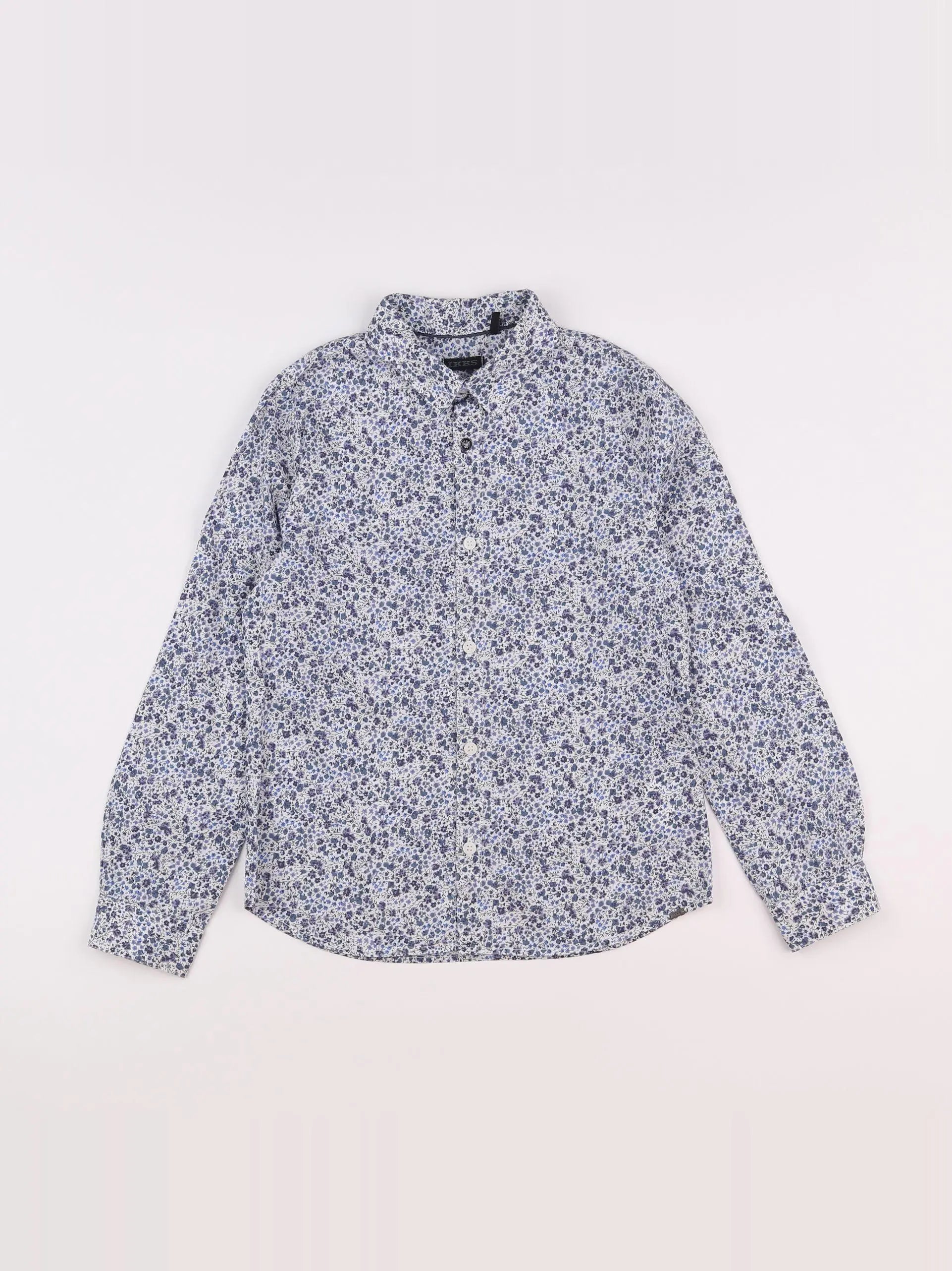 IKKS - chemise bleu - 8 ans