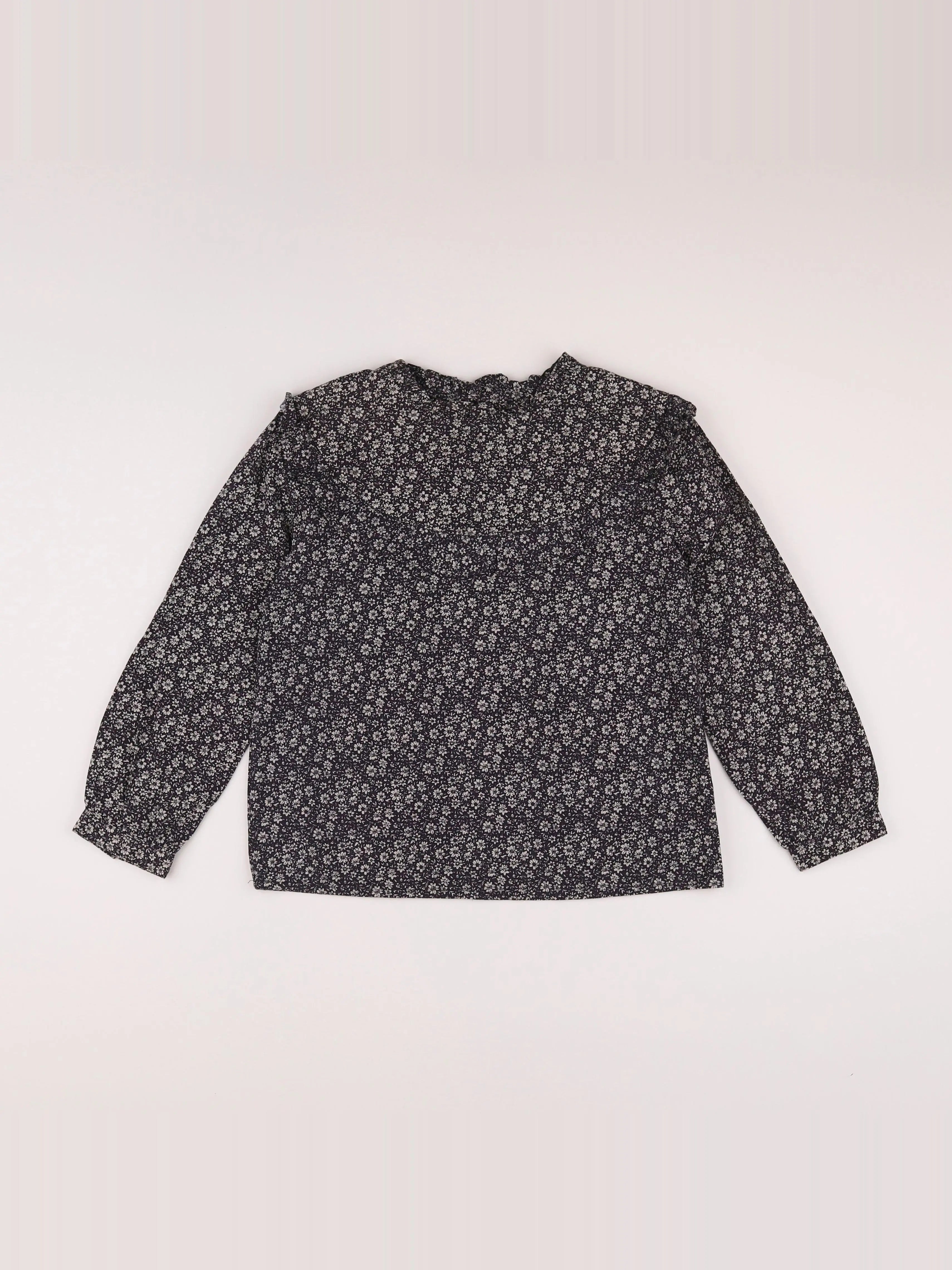 Little Cigogne - blouse noir - 10 ans