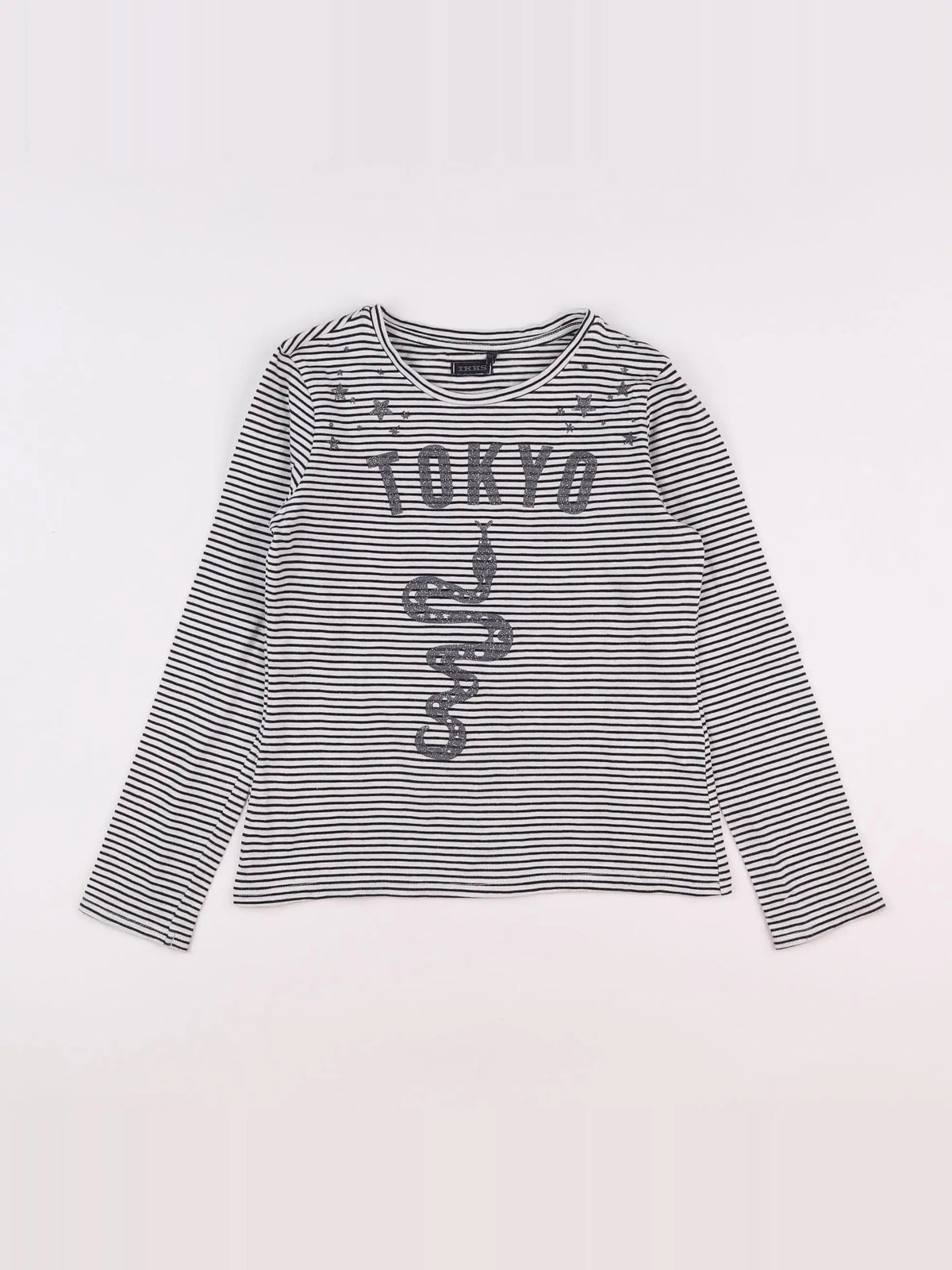 IKKS - tee-shirt blanc - 10 ans