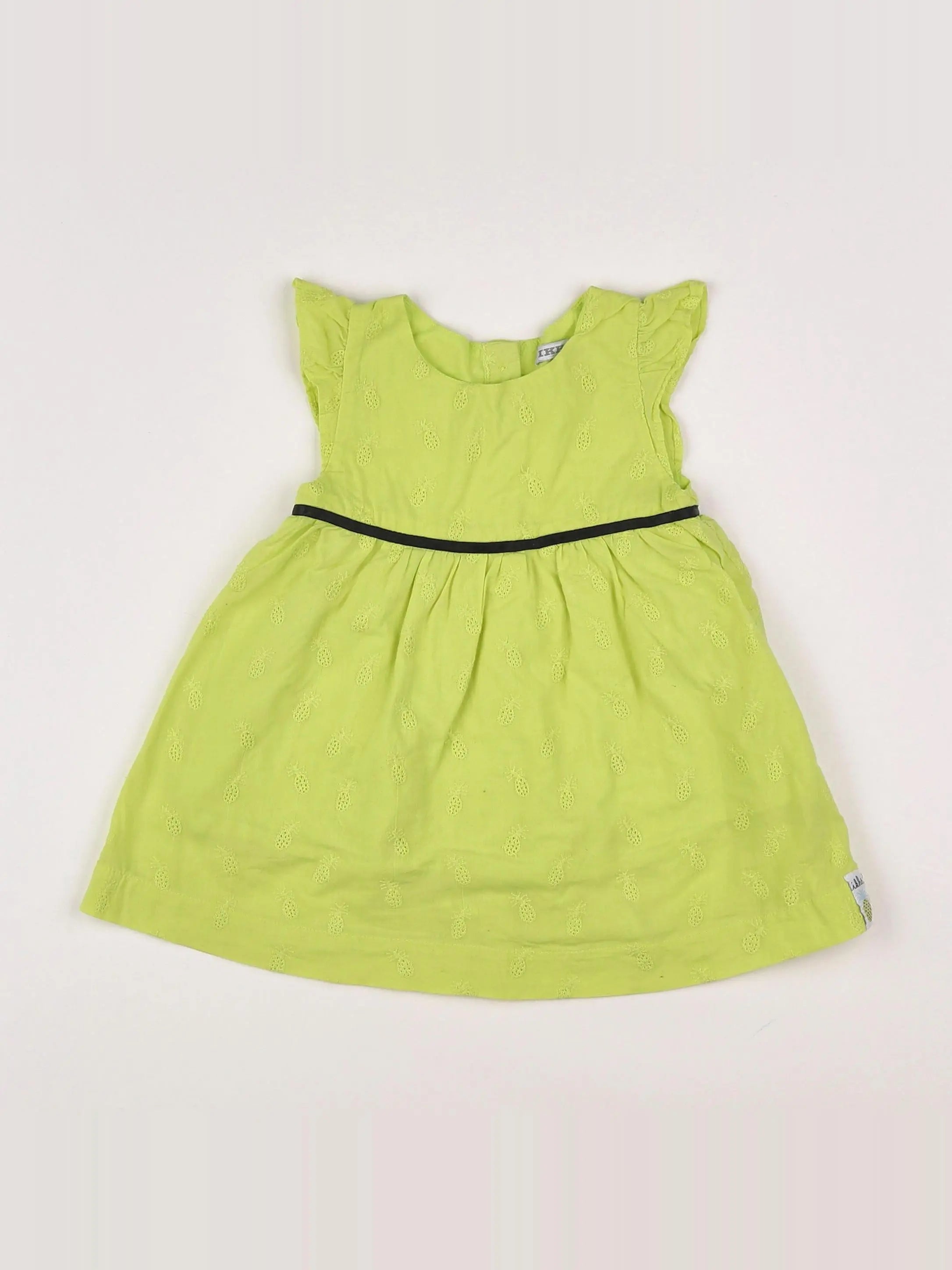IKKS - robe vert - 12 mois