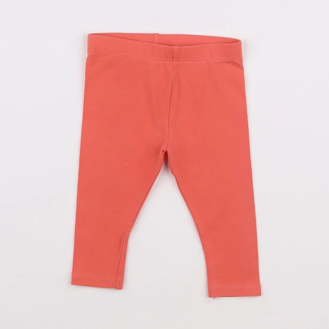Vertbaudet - legging orange - 6 mois