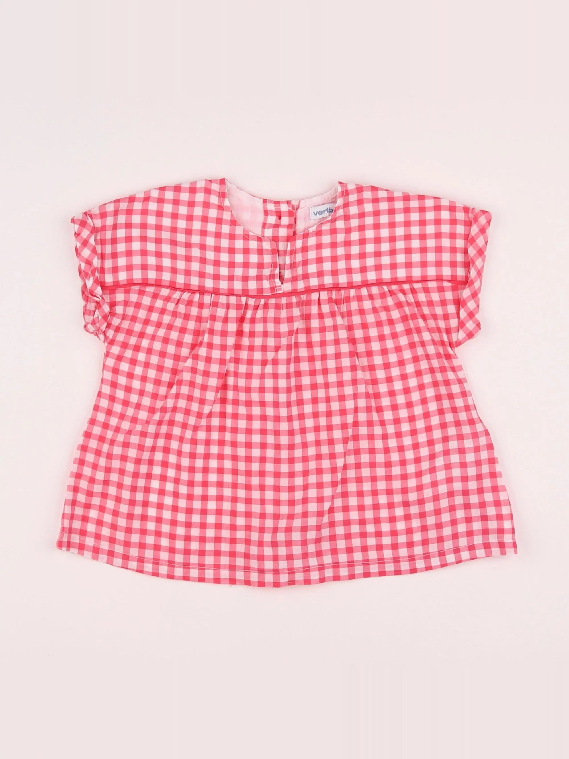Vertbaudet - blouse rose - 18 mois