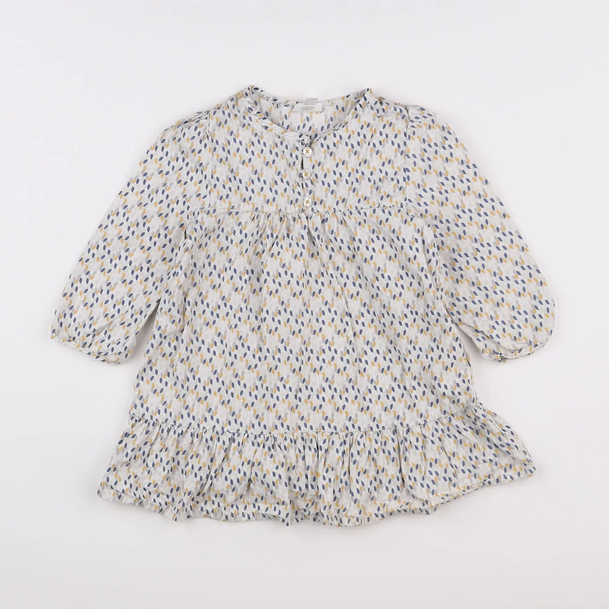 Vertbaudet - robe gris - 3 ans
