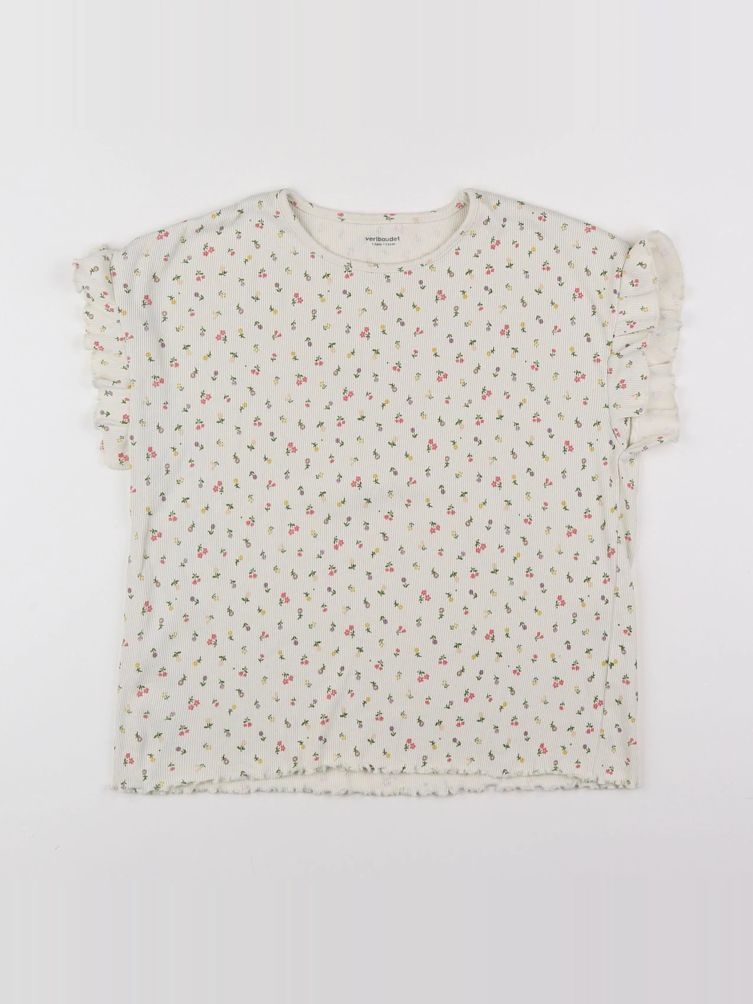 Vertbaudet - tee-shirt multicolore - 12 ans