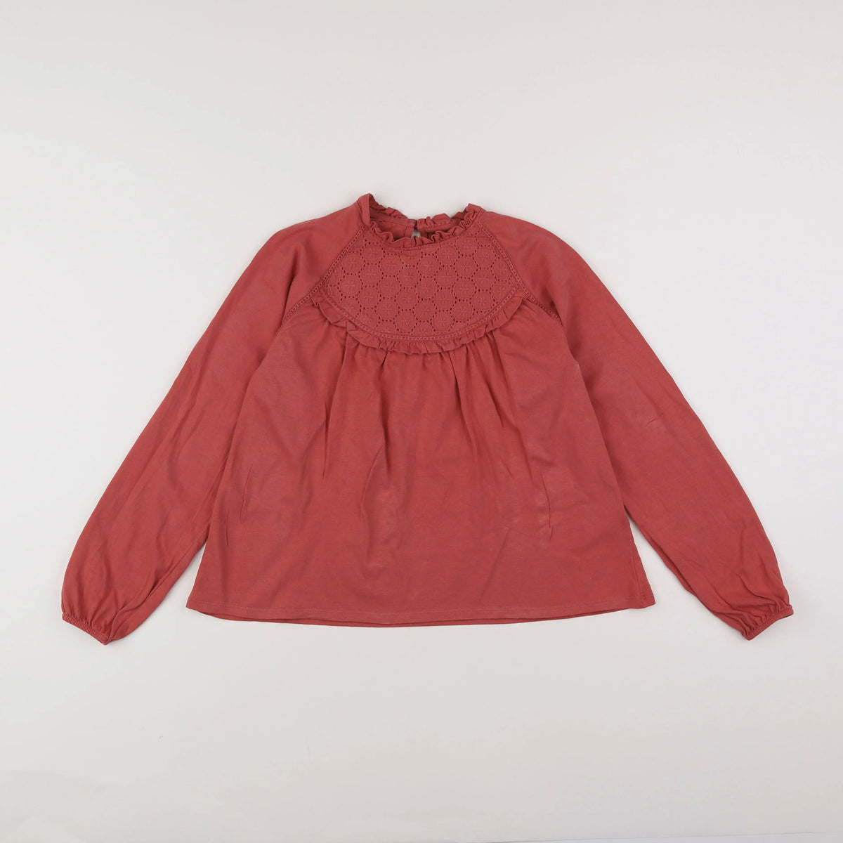 Vertbaudet - tee-shirt marron - 10 ans