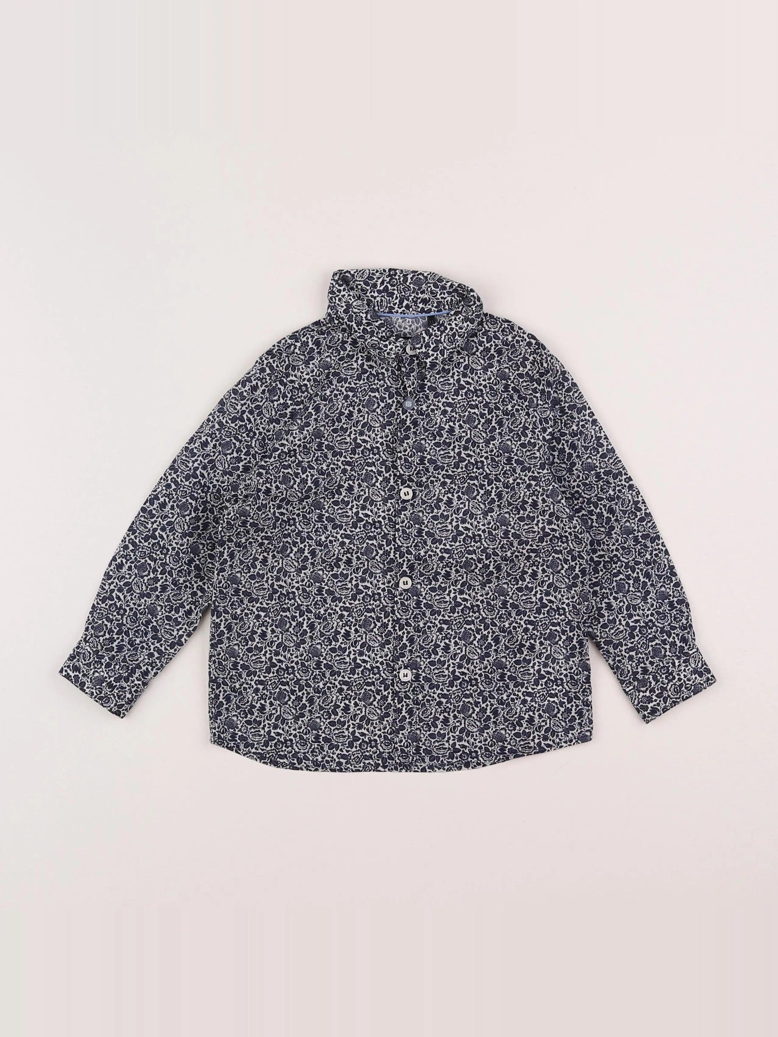 IKKS - chemise bleu - 2 ans