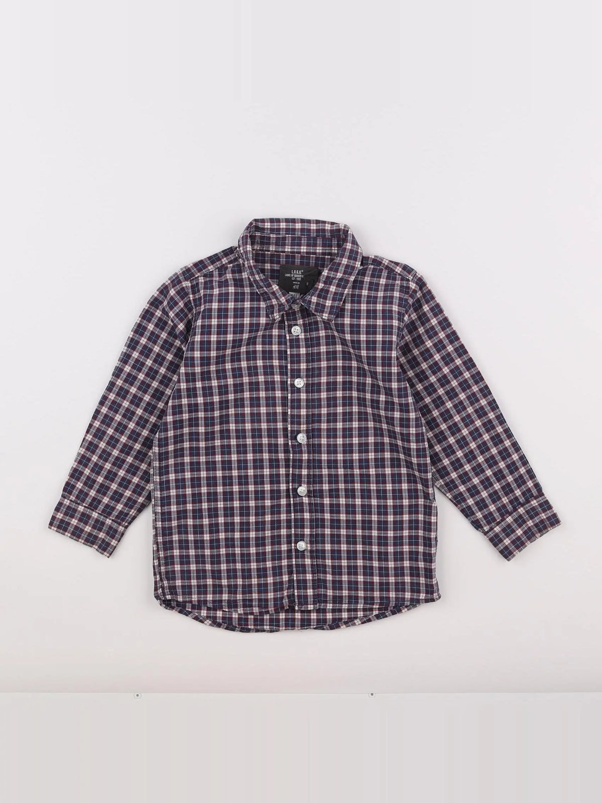 H&M - chemise multicolore - 18 mois à 2 ans