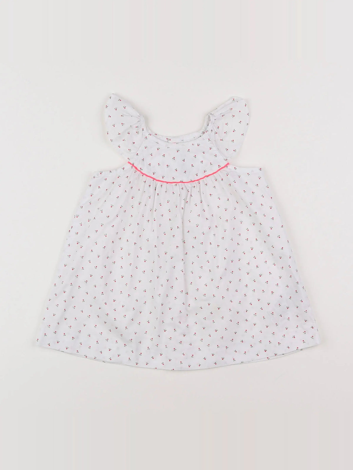 Jacadi - robe blanc - 6 mois