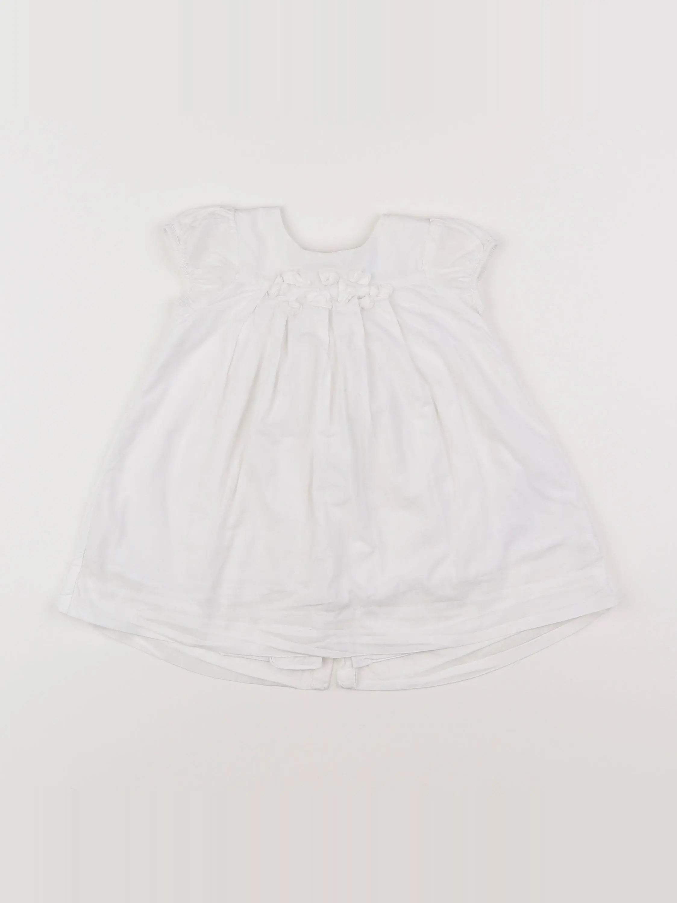 Jacadi - robe blanc - 6 mois