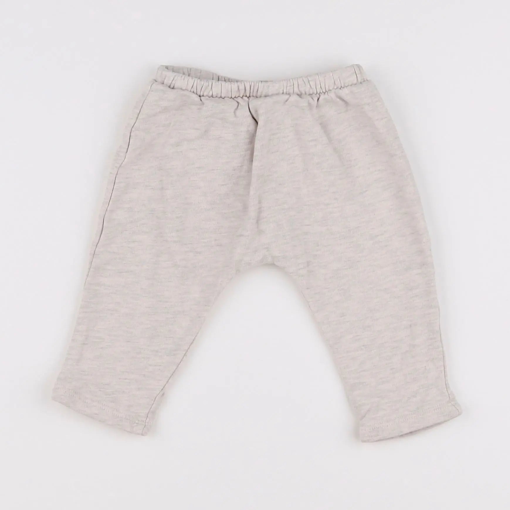 Vertbaudet - sarouel gris - 6 mois