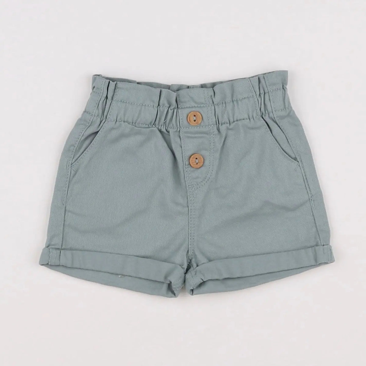 Vertbaudet - short vert - 6 mois
