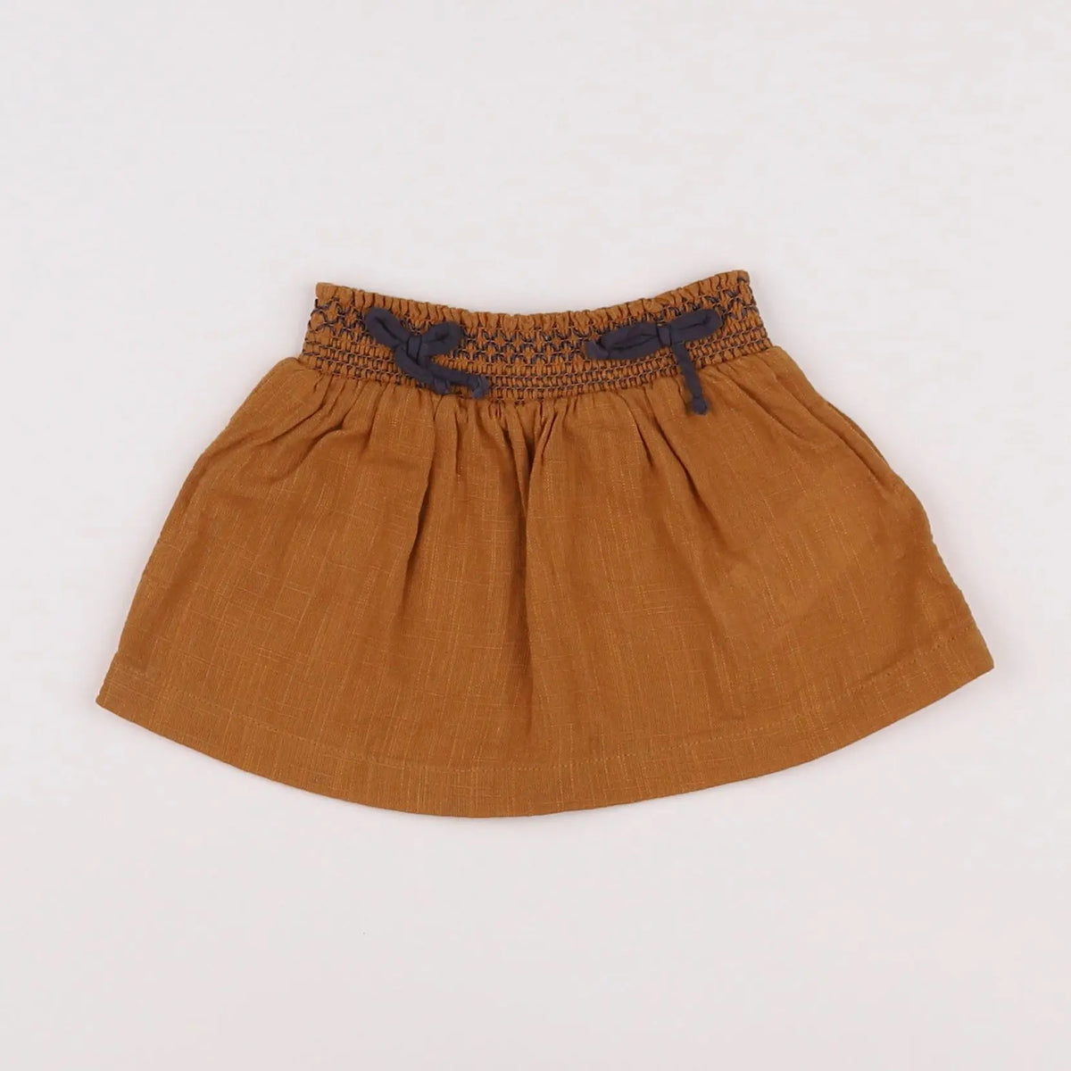 Vertbaudet - jupe marron - 6 mois