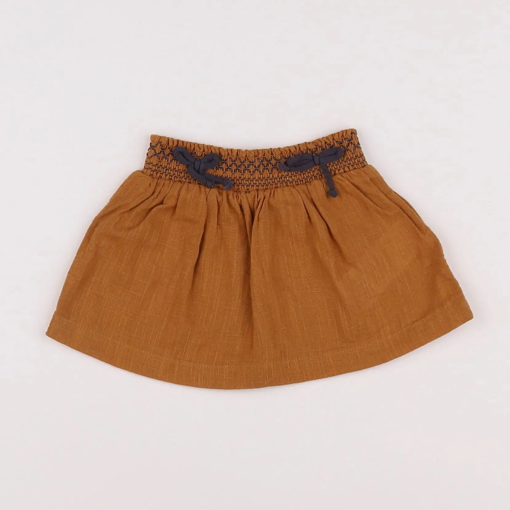 Vertbaudet - jupe marron - 6 mois