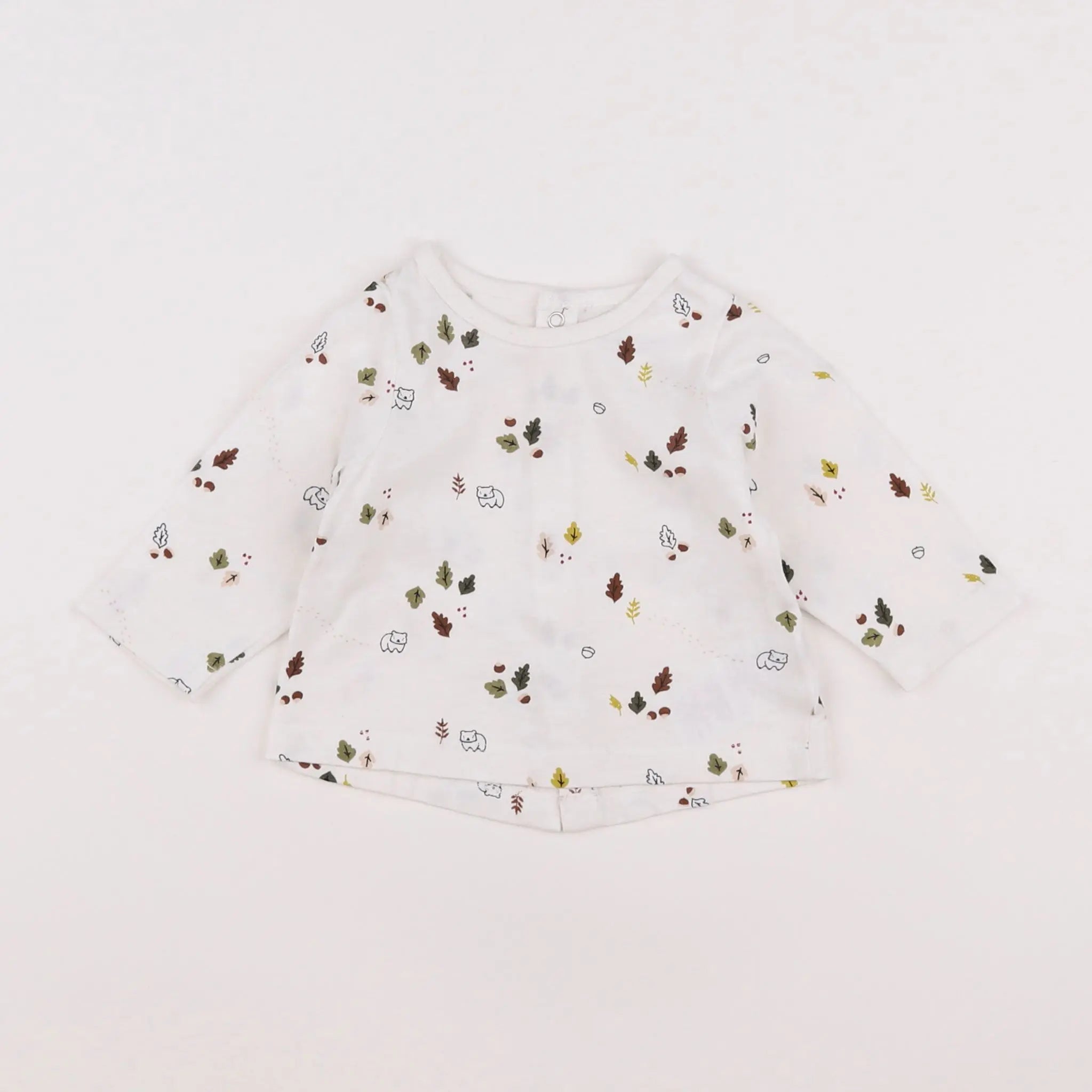 Vertbaudet - tee-shirt multicolore - 3 mois