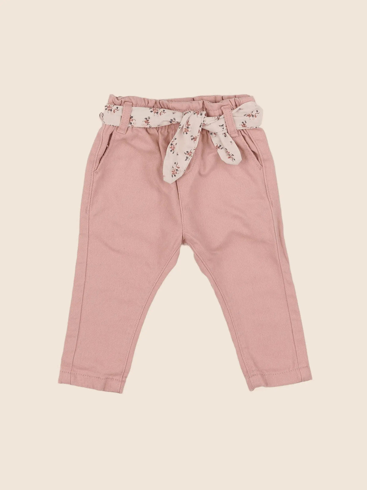 Vertbaudet - pantalon rose - 6 mois