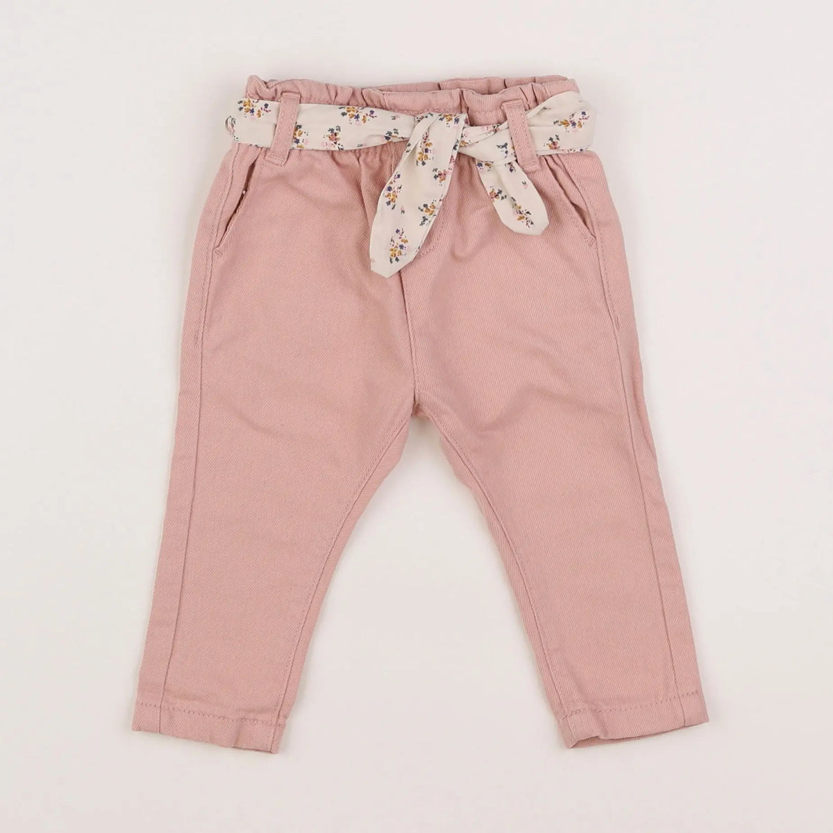 Vertbaudet - pantalon rose - 6 mois