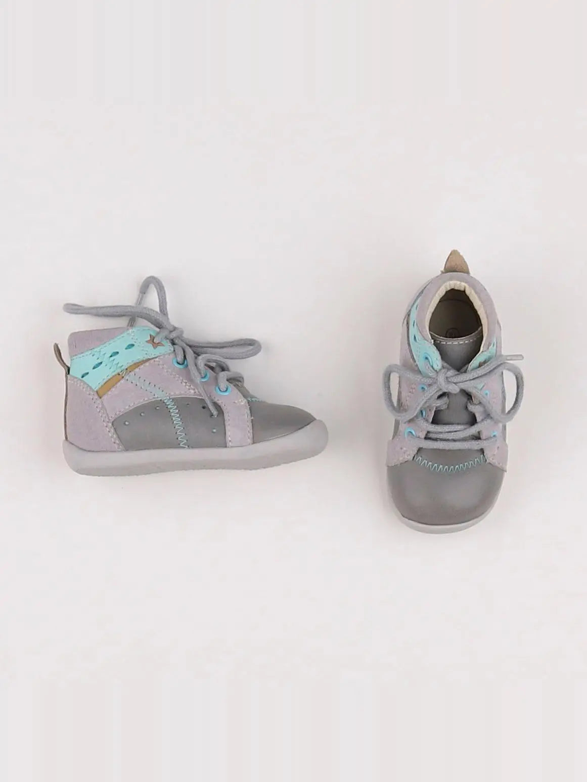 Vertbaudet - bottillons gris - pointure 18