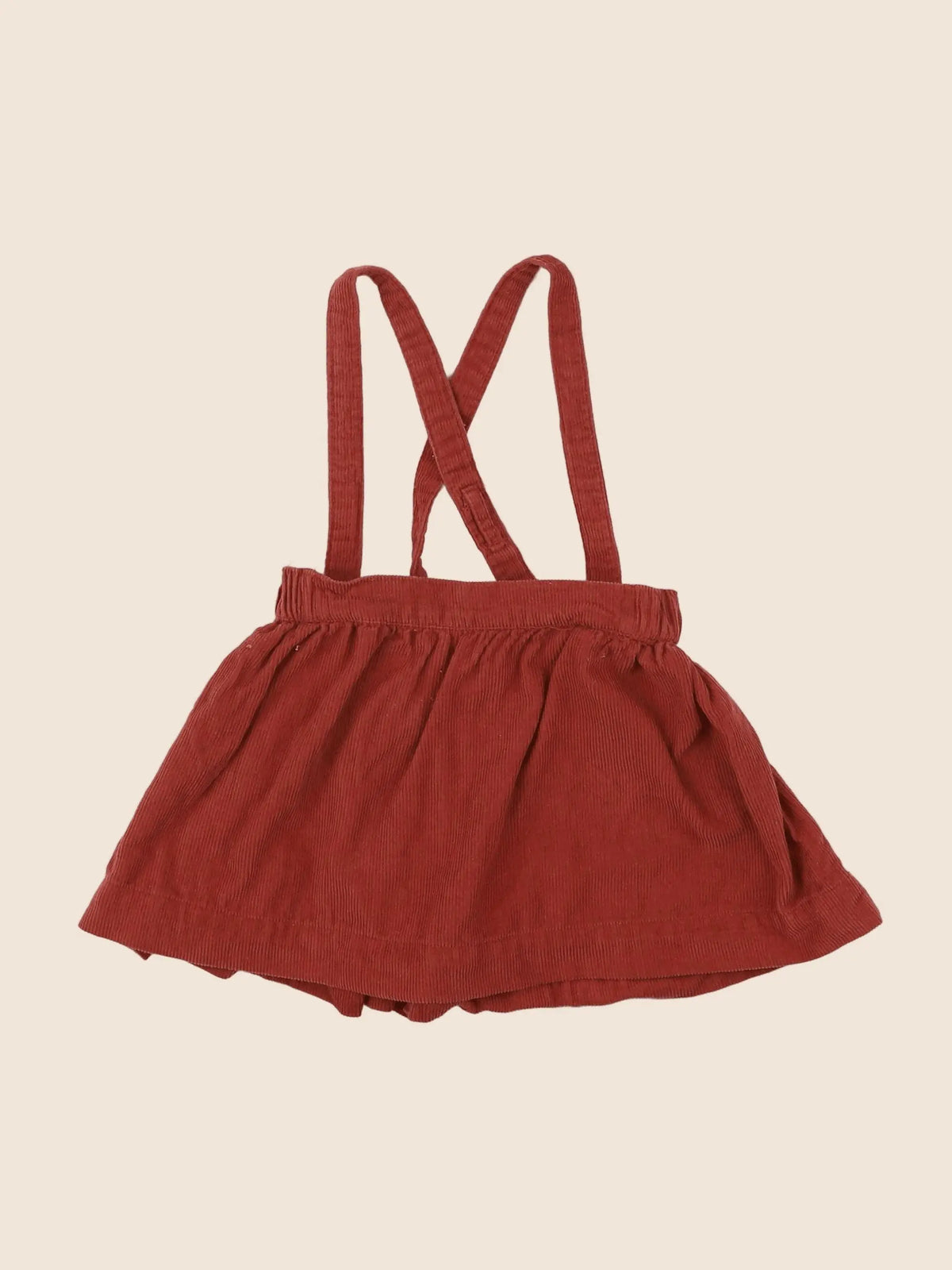 Vertbaudet - jupe rouge - 18 mois