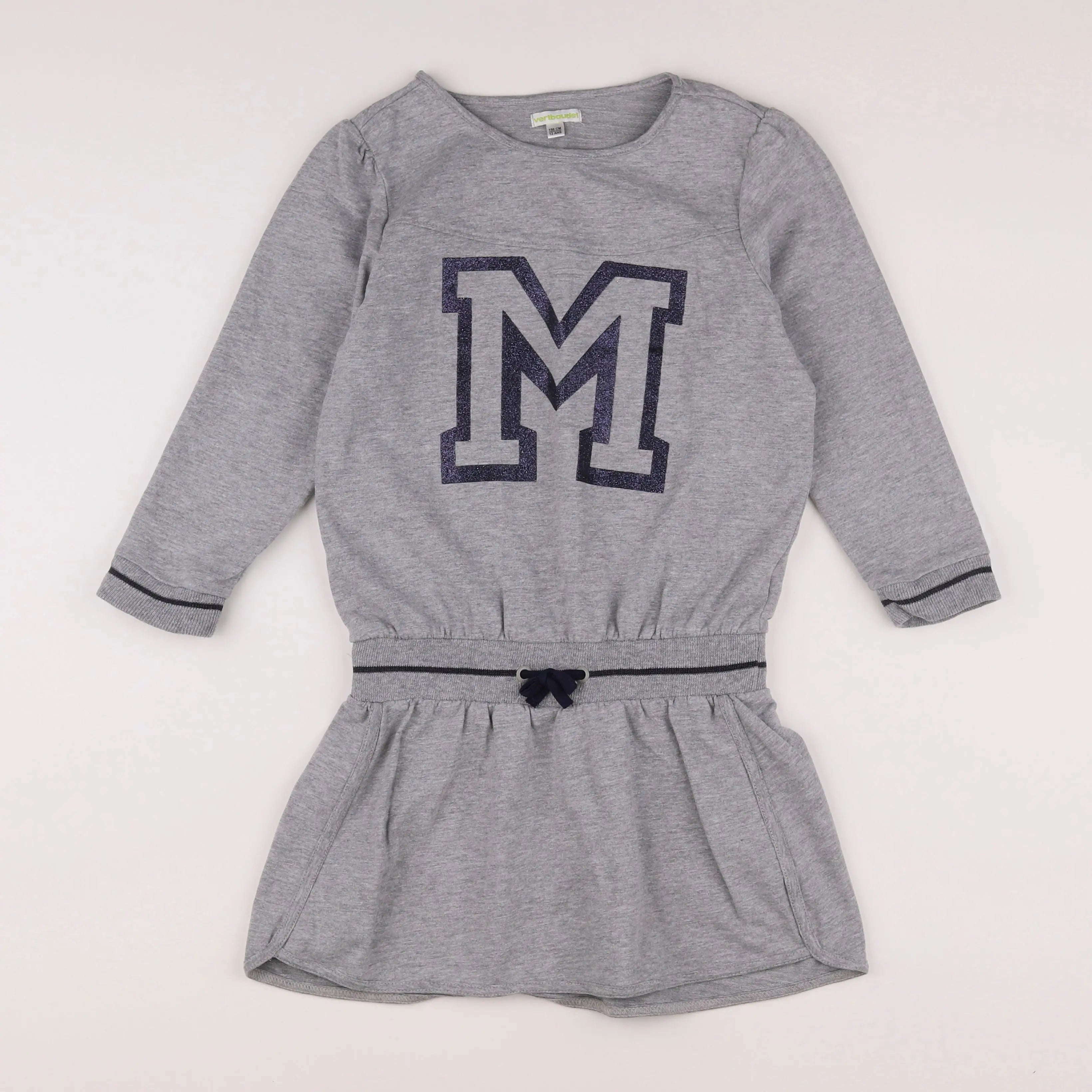 Vertbaudet - robe gris - 12 ans