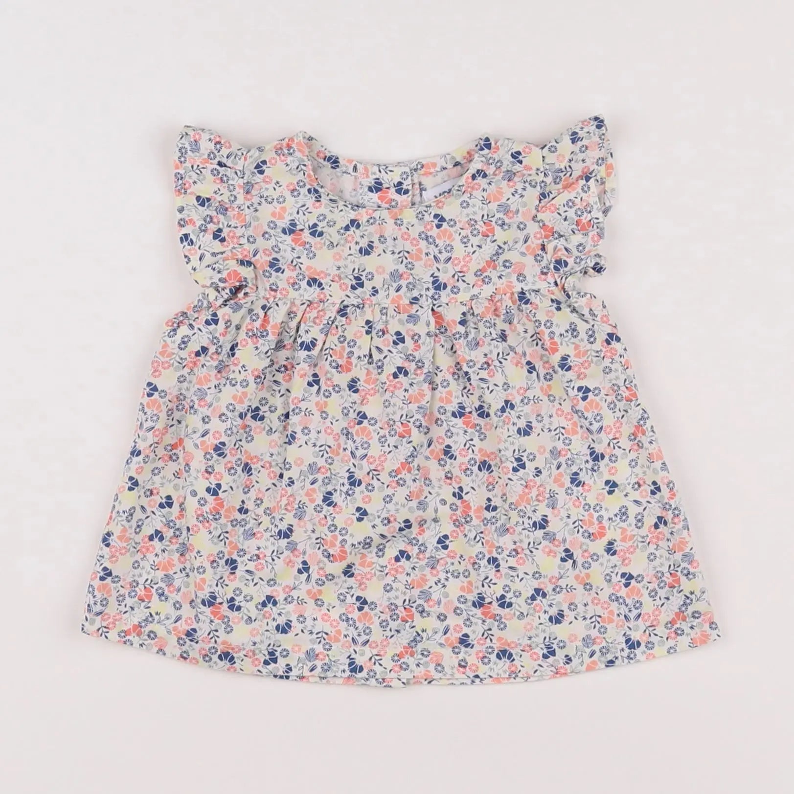Vertbaudet - blouse multicolore - 6 mois