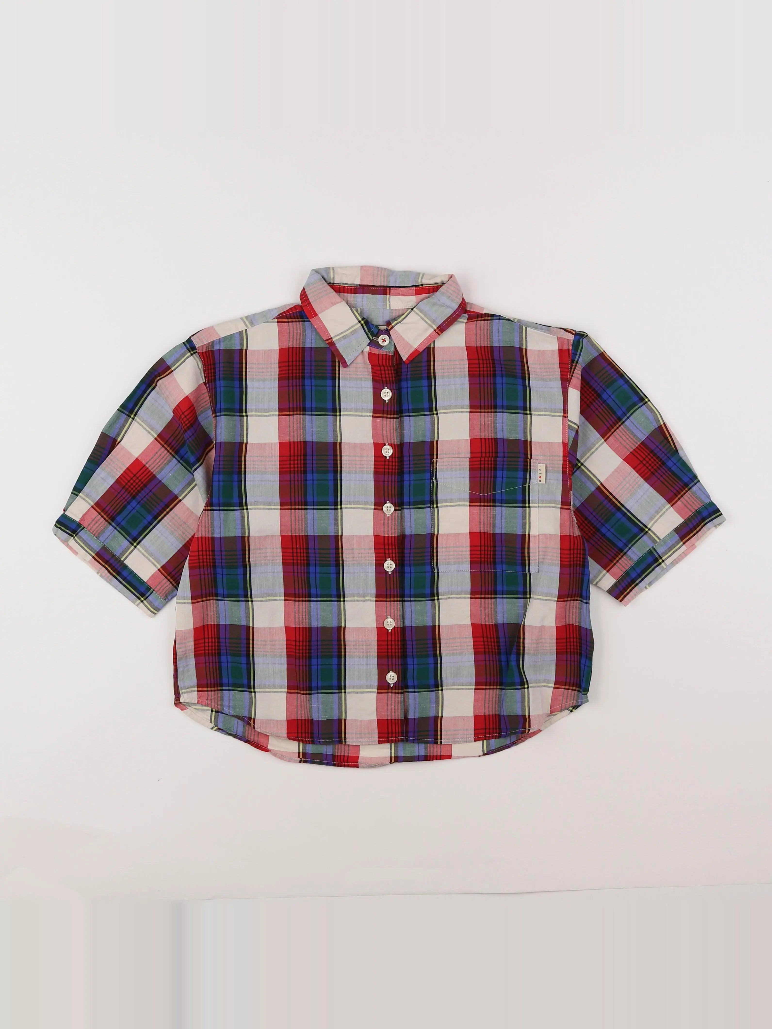 Bellerose - chemise rouge - 12 ans
