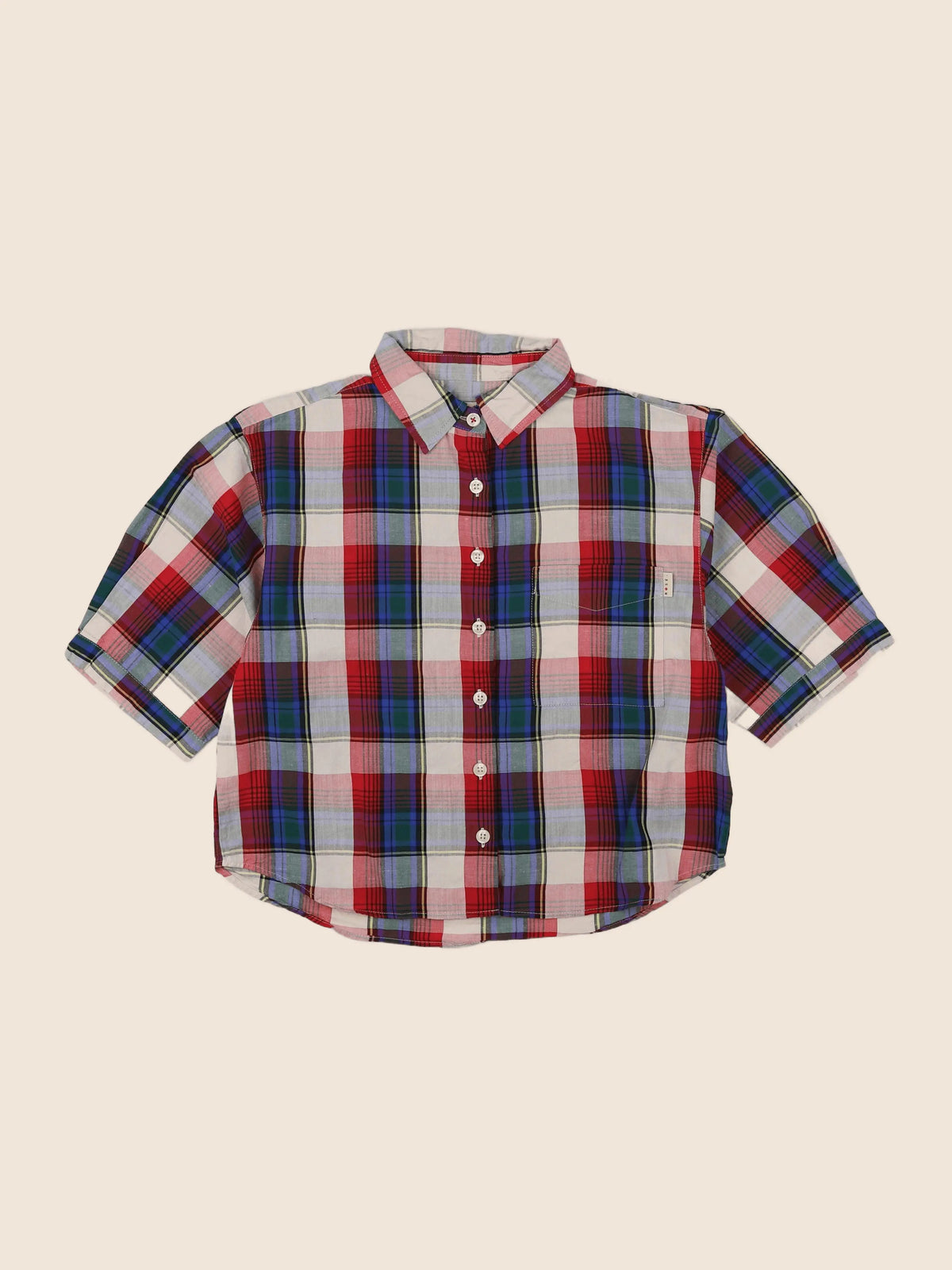 Bellerose - chemise rouge - 12 ans