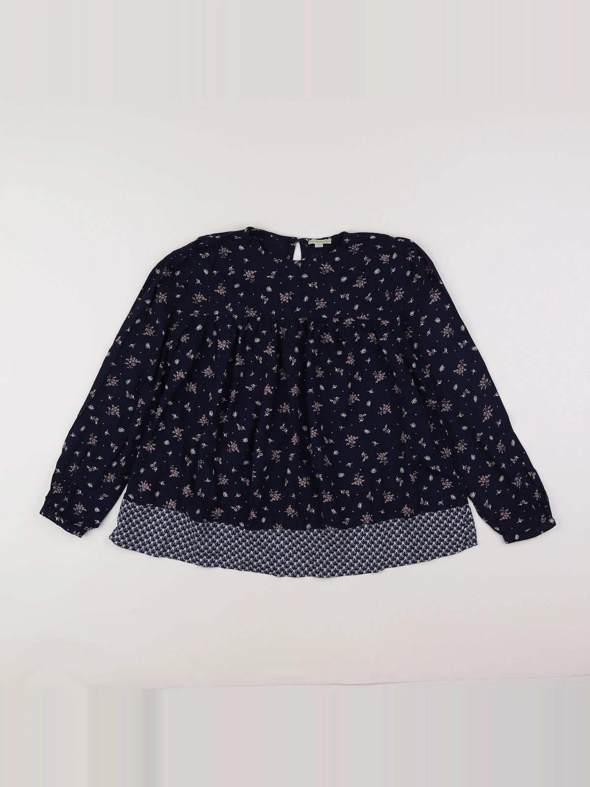 Vertbaudet - blouse bleu - 12 ans