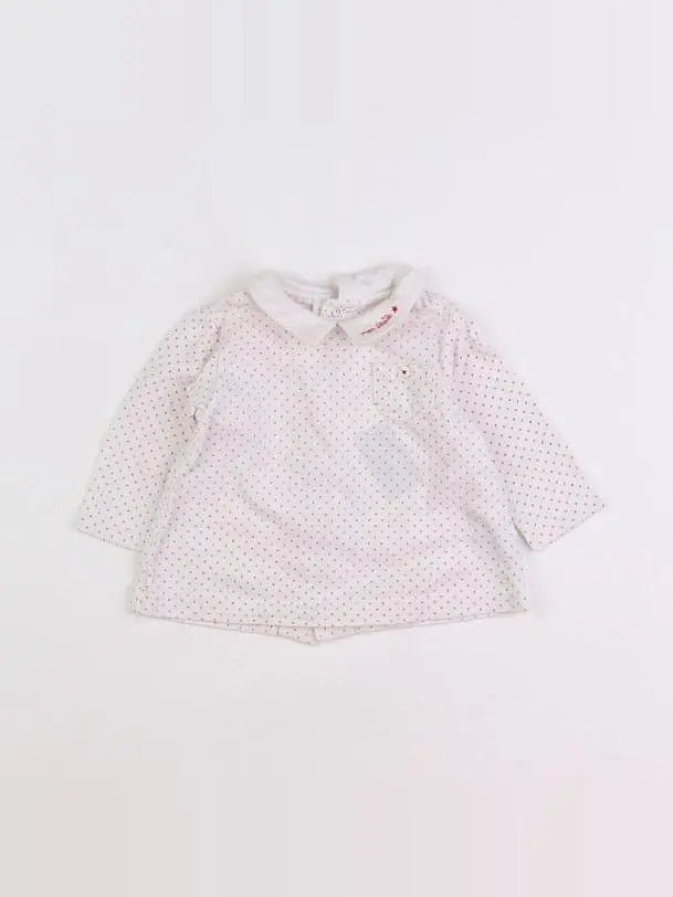 Boutchou - tee-shirt blanc - 6 mois