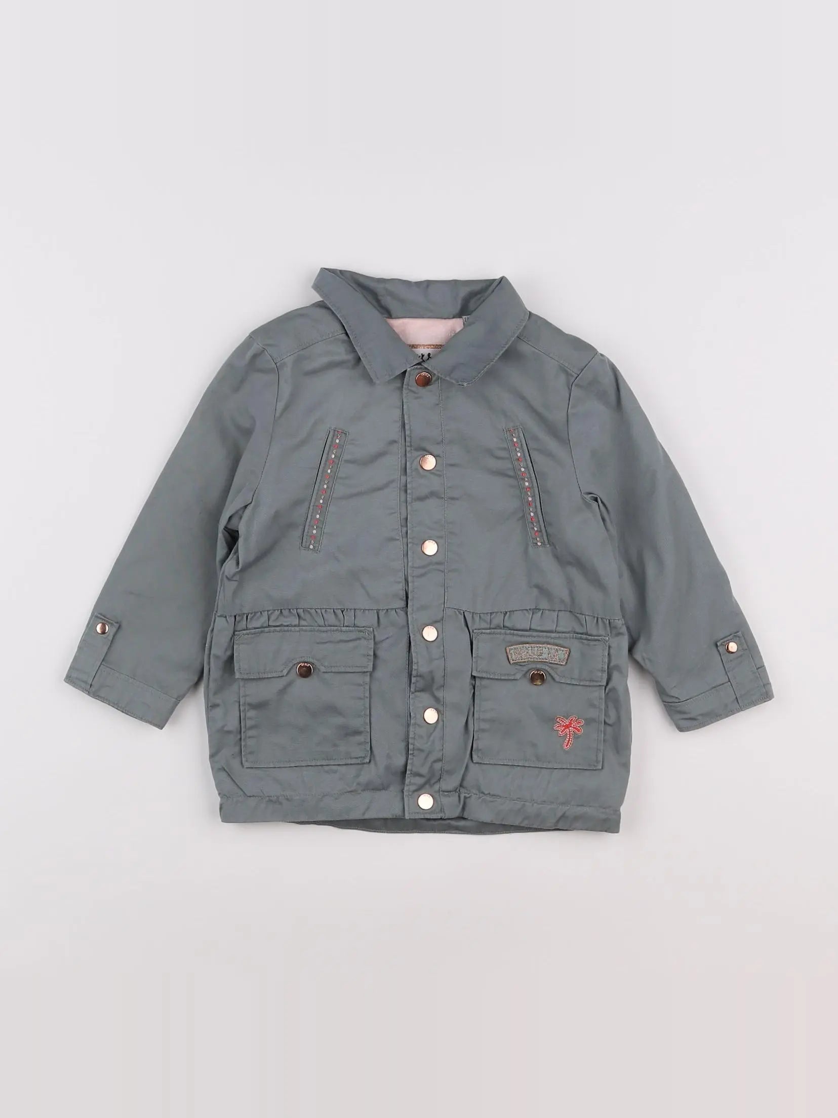IKKS - veste vert - 2 ans
