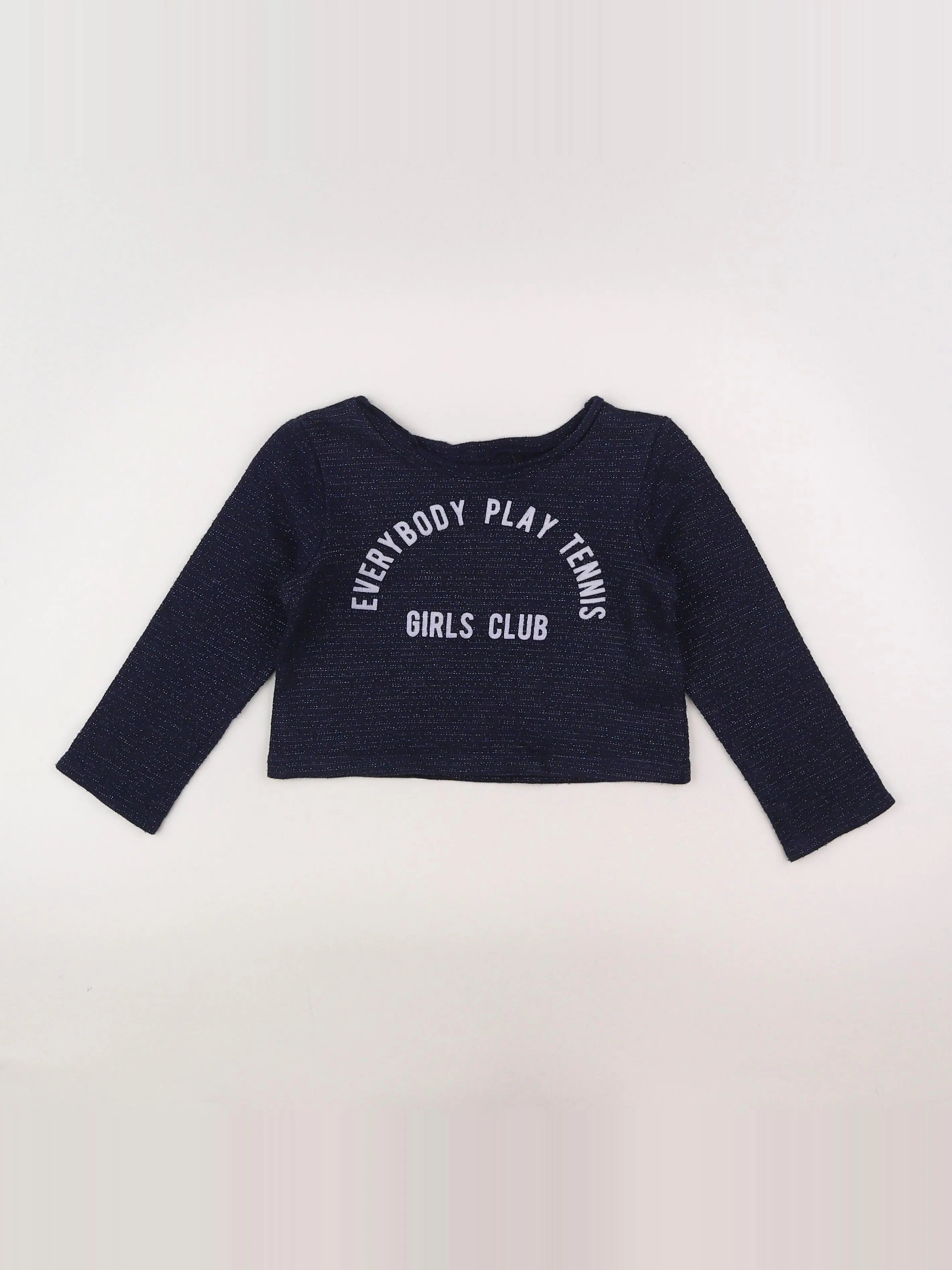 IKKS - tee-shirt court bleu - 4 ans