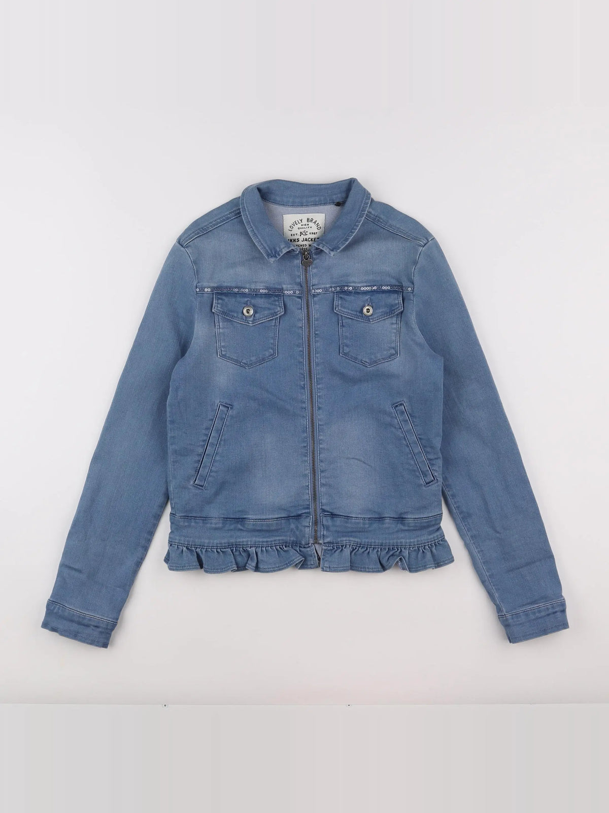 IKKS - veste bleu - 12 ans