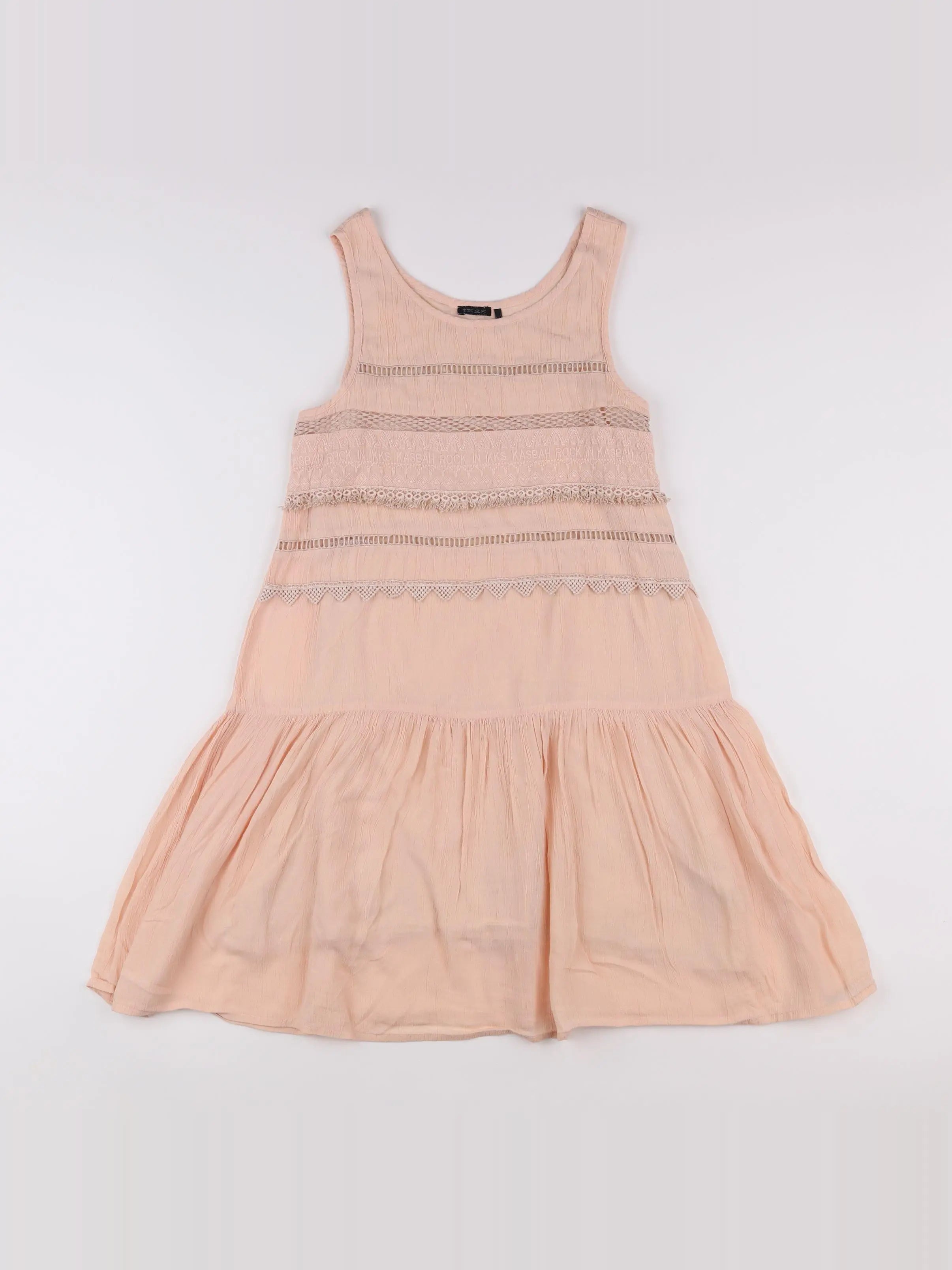 IKKS - robe orange - 14 ans