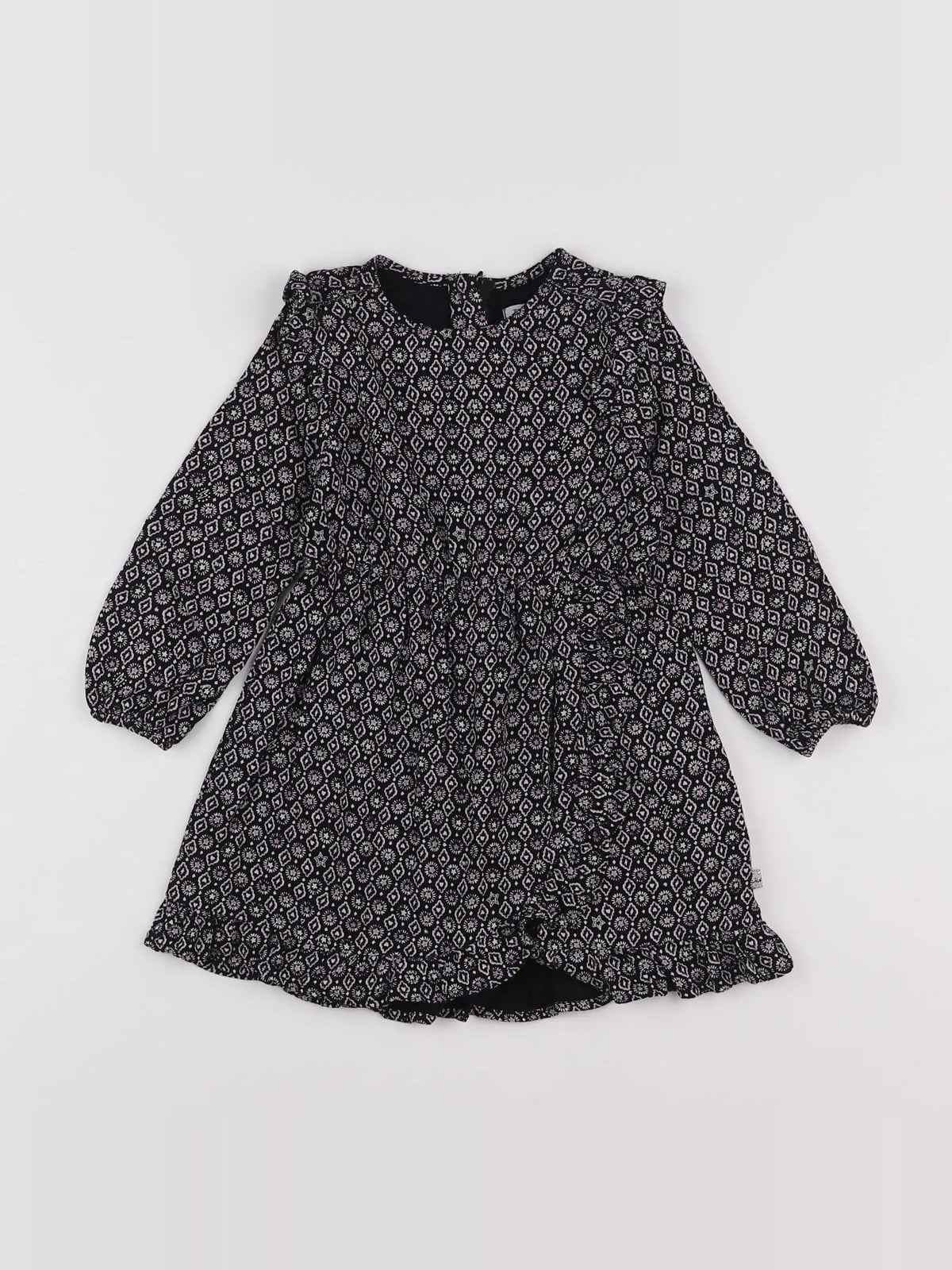 IKKS - robe noir - 2 ans